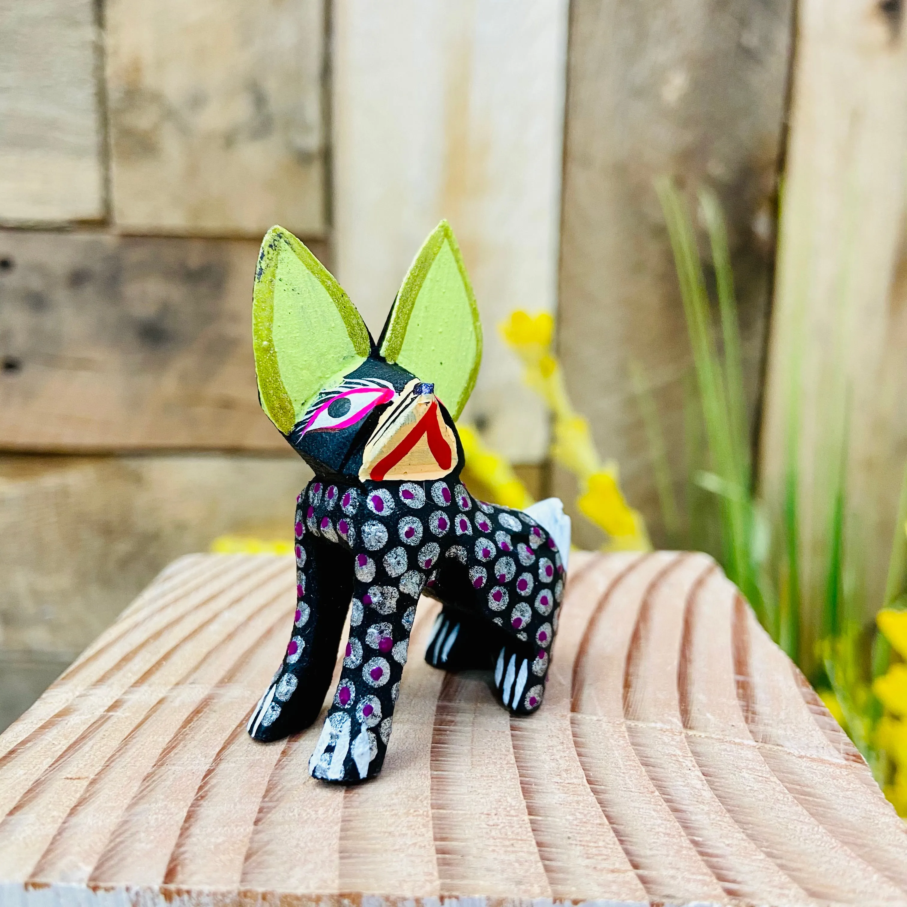 Mini Bulldog Dog Alebrije