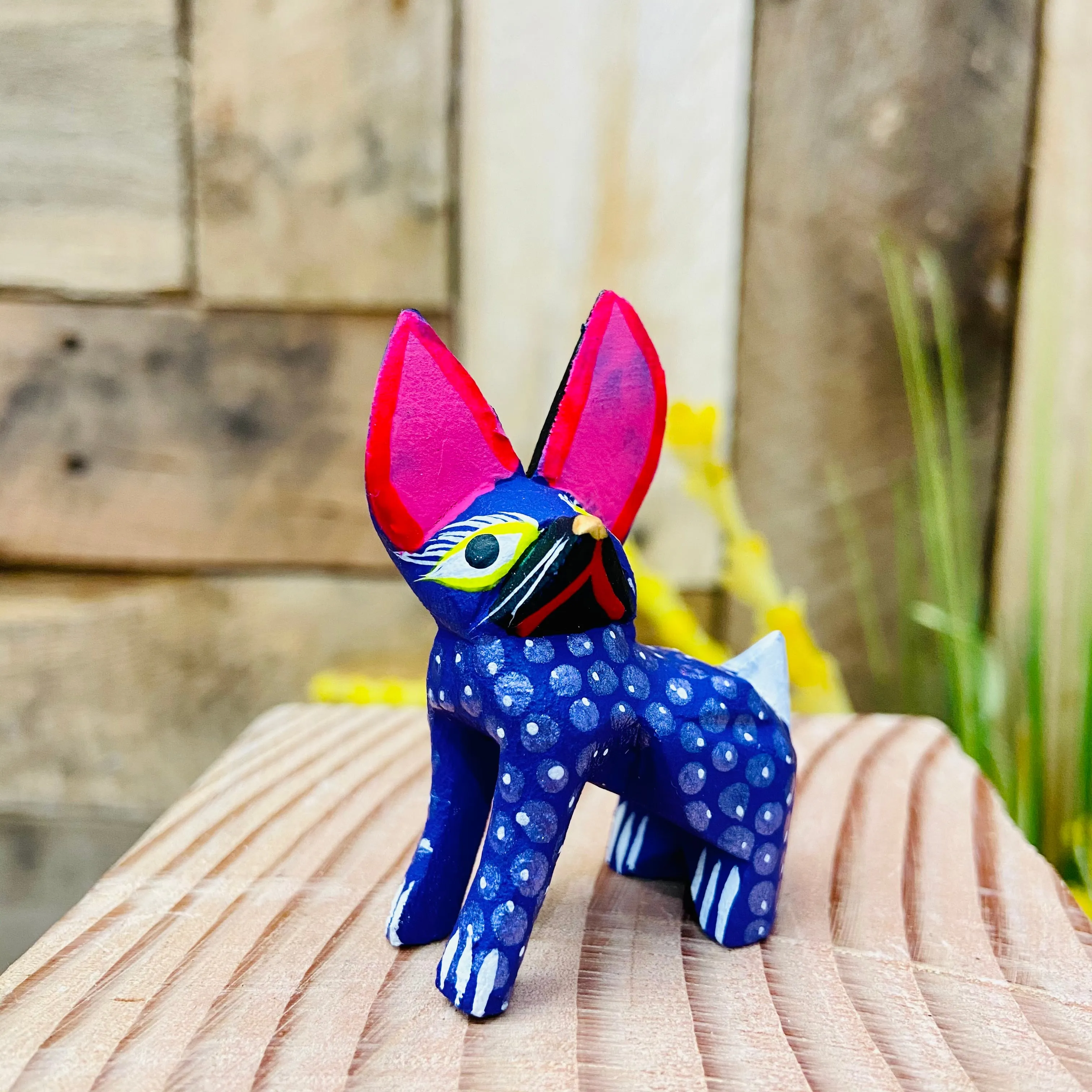 Mini Bulldog Dog Alebrije