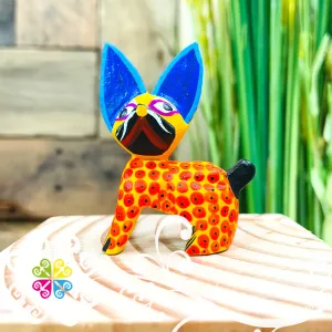 Mini Bulldog Dog Alebrije