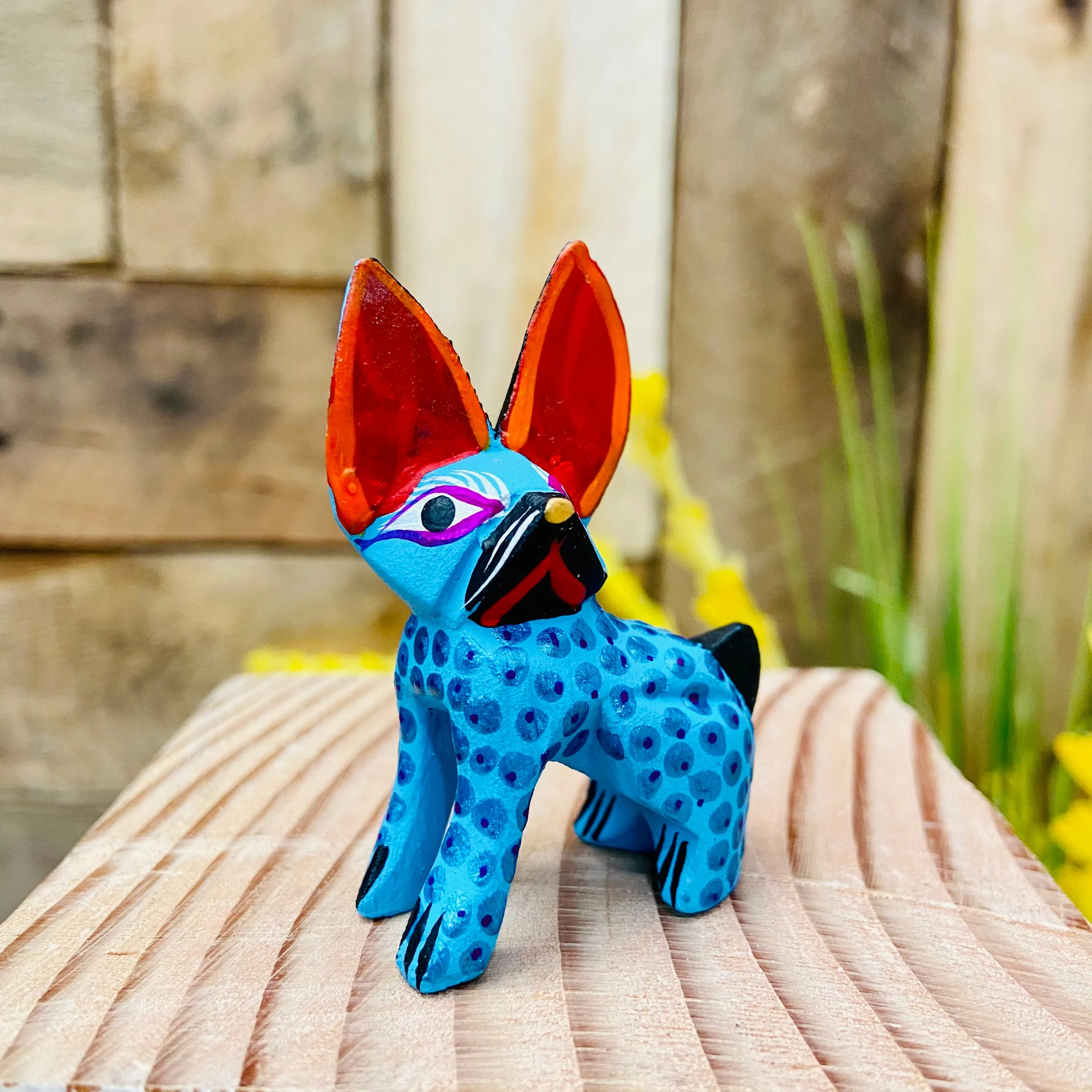 Mini Bulldog Dog Alebrije