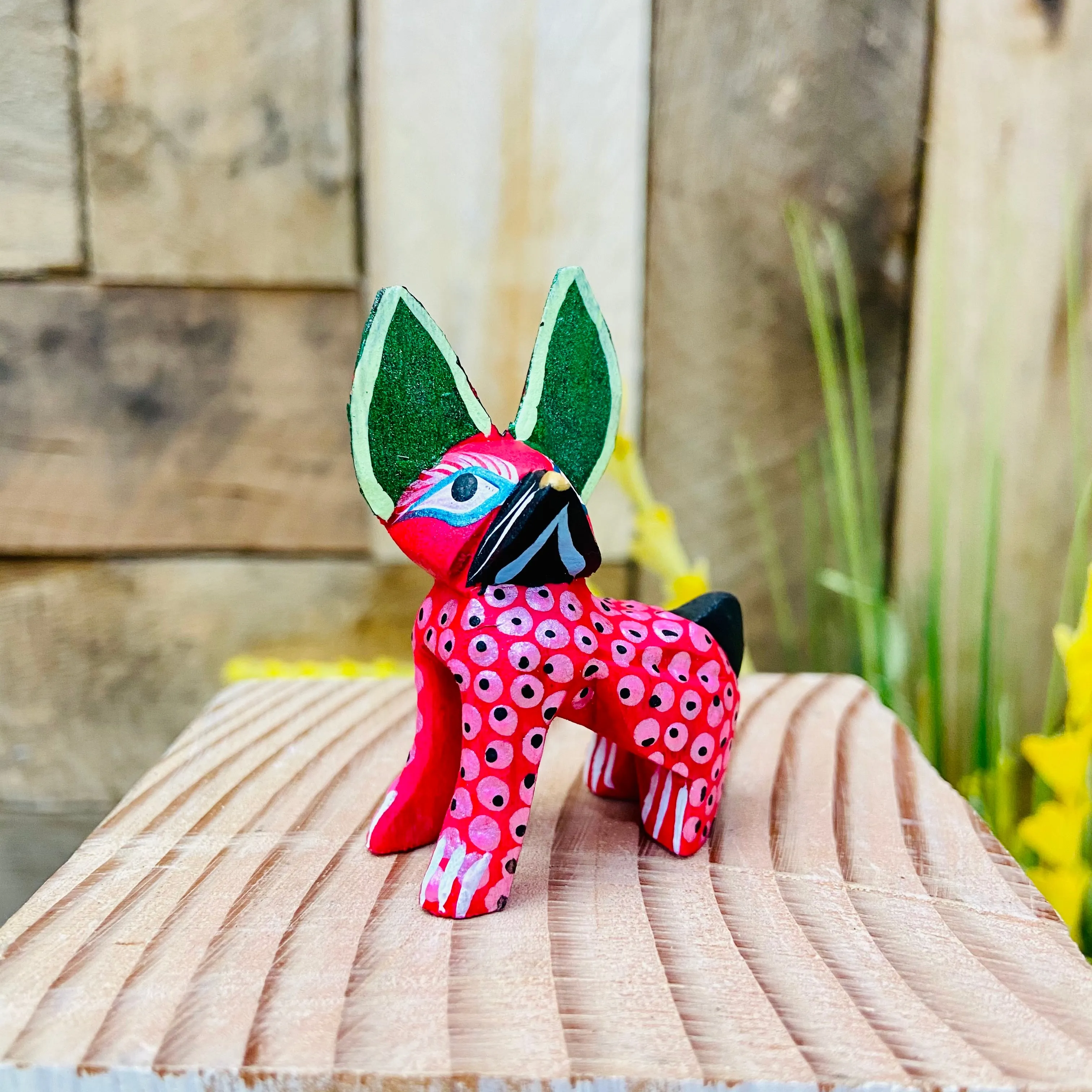 Mini Bulldog Dog Alebrije