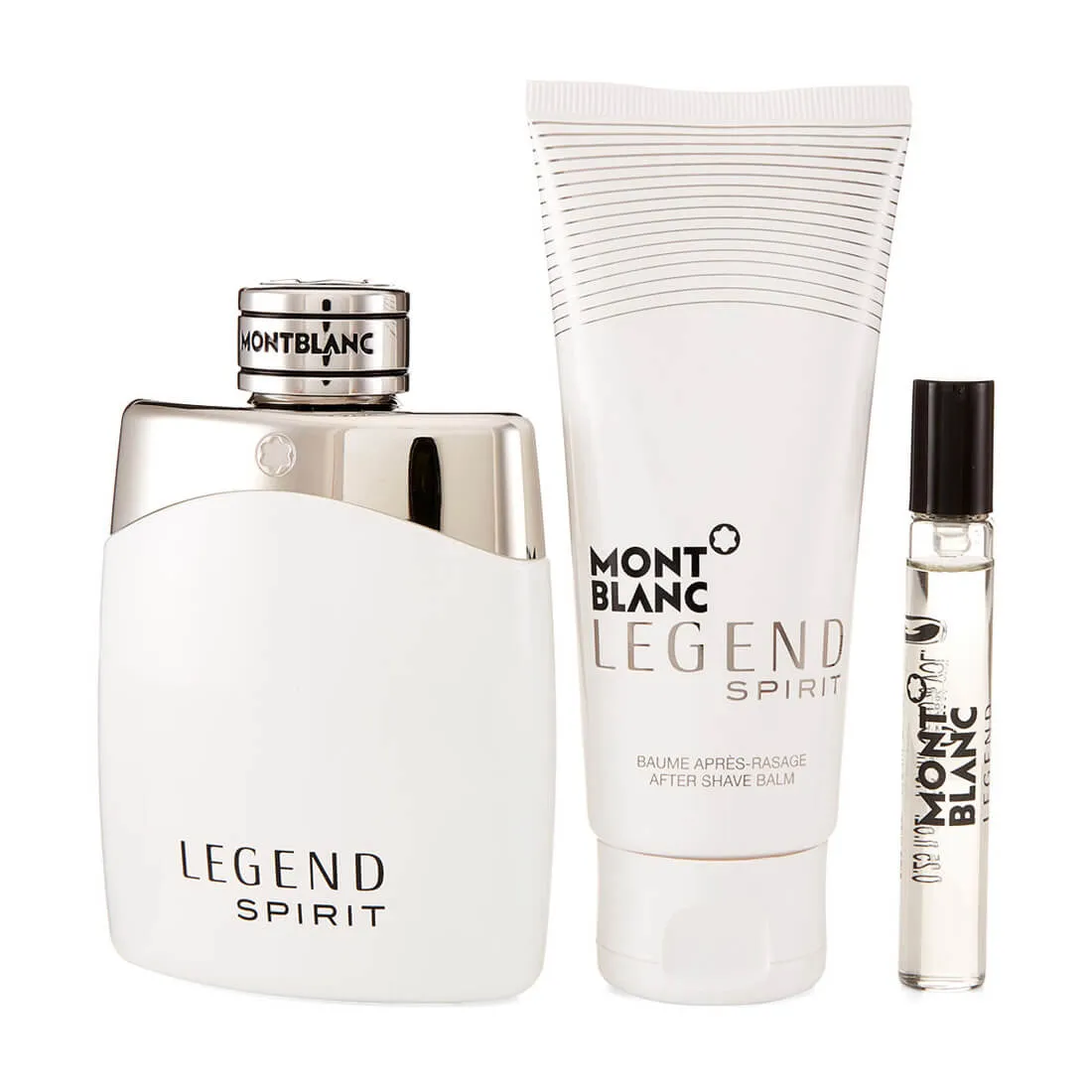 Mont Blanc Legend Spirit Eau De Toilette For Men Gift Set