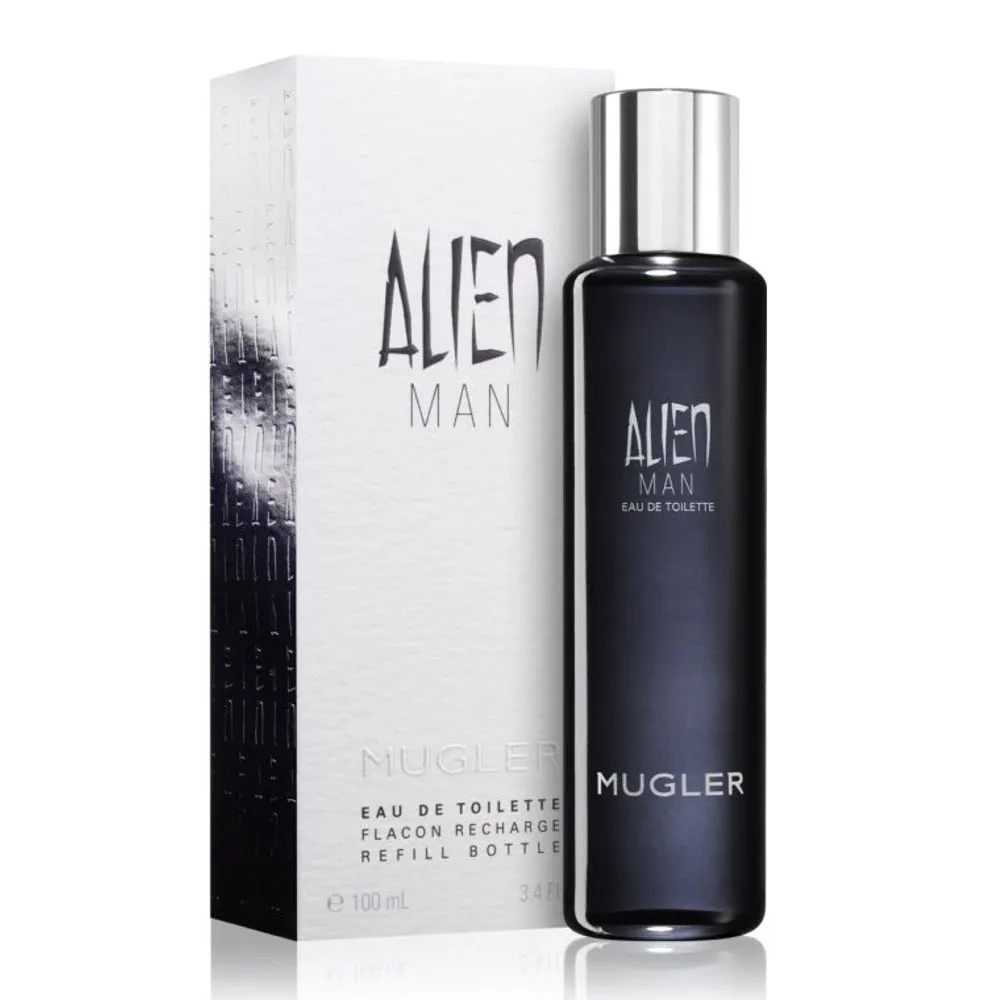 Mugler Alien Man Perfume For Men EDT 100ml Refill Bottle