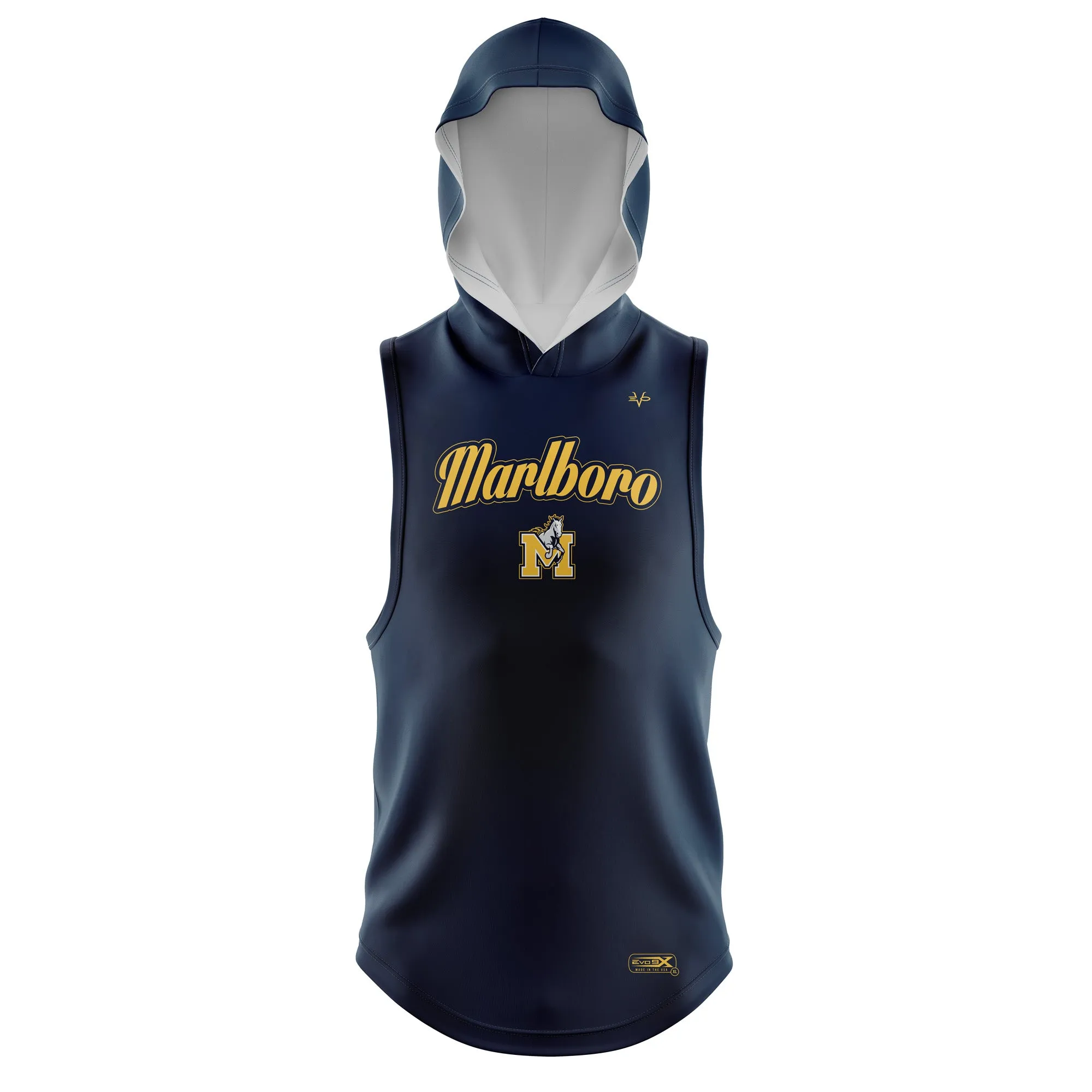 Mustangs Lt Weight Sleeveless Hoodie