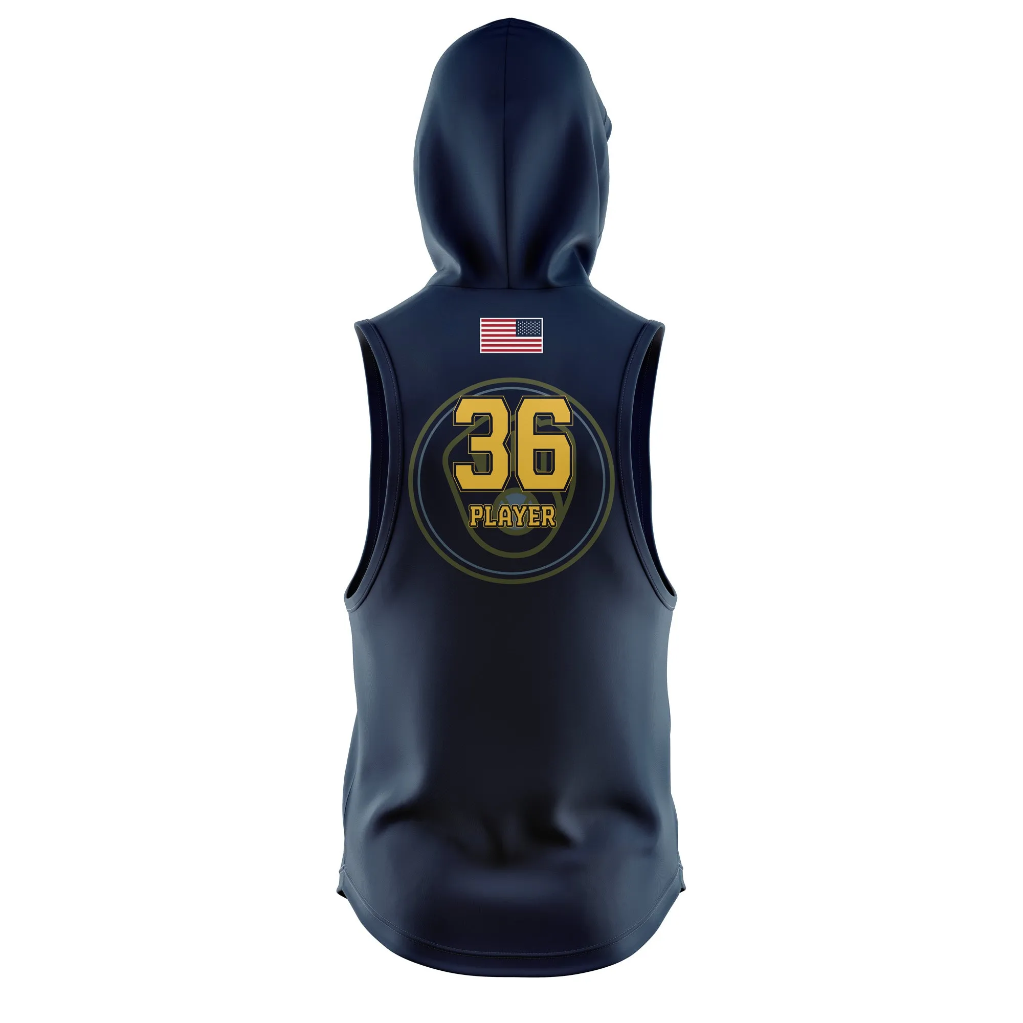 Mustangs Lt Weight Sleeveless Hoodie