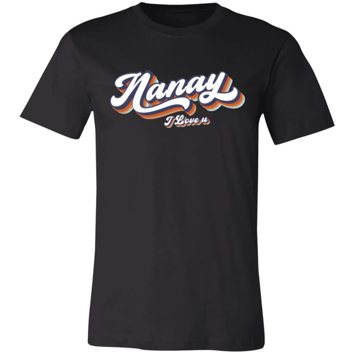Nanay I Love U Unisex Jersey T-Shirt