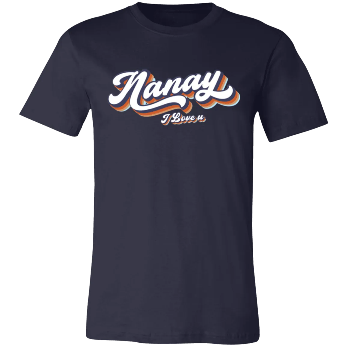 Nanay I Love U Unisex Jersey T-Shirt