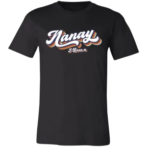 Nanay I Love U Unisex Jersey T-Shirt