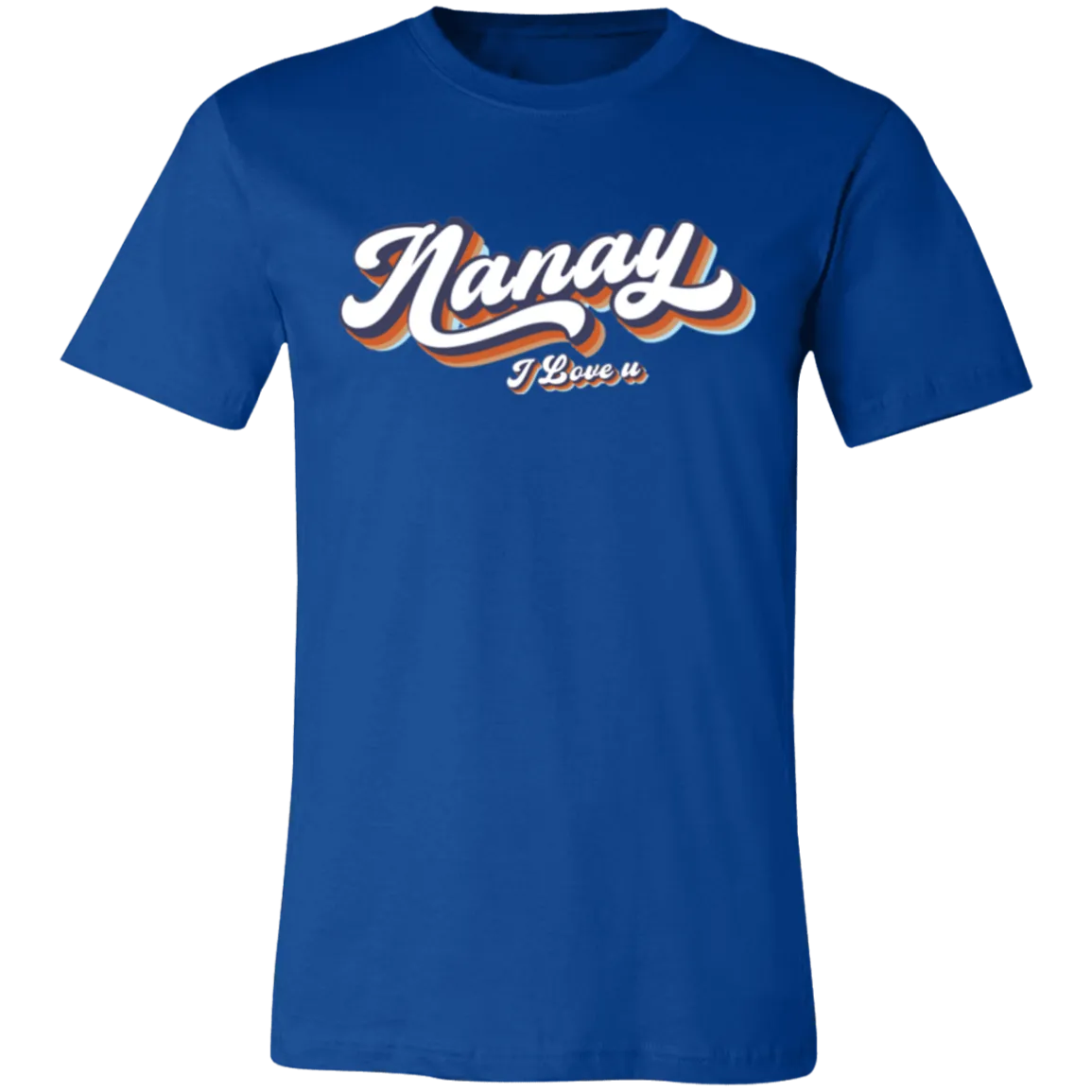 Nanay I Love U Unisex Jersey T-Shirt