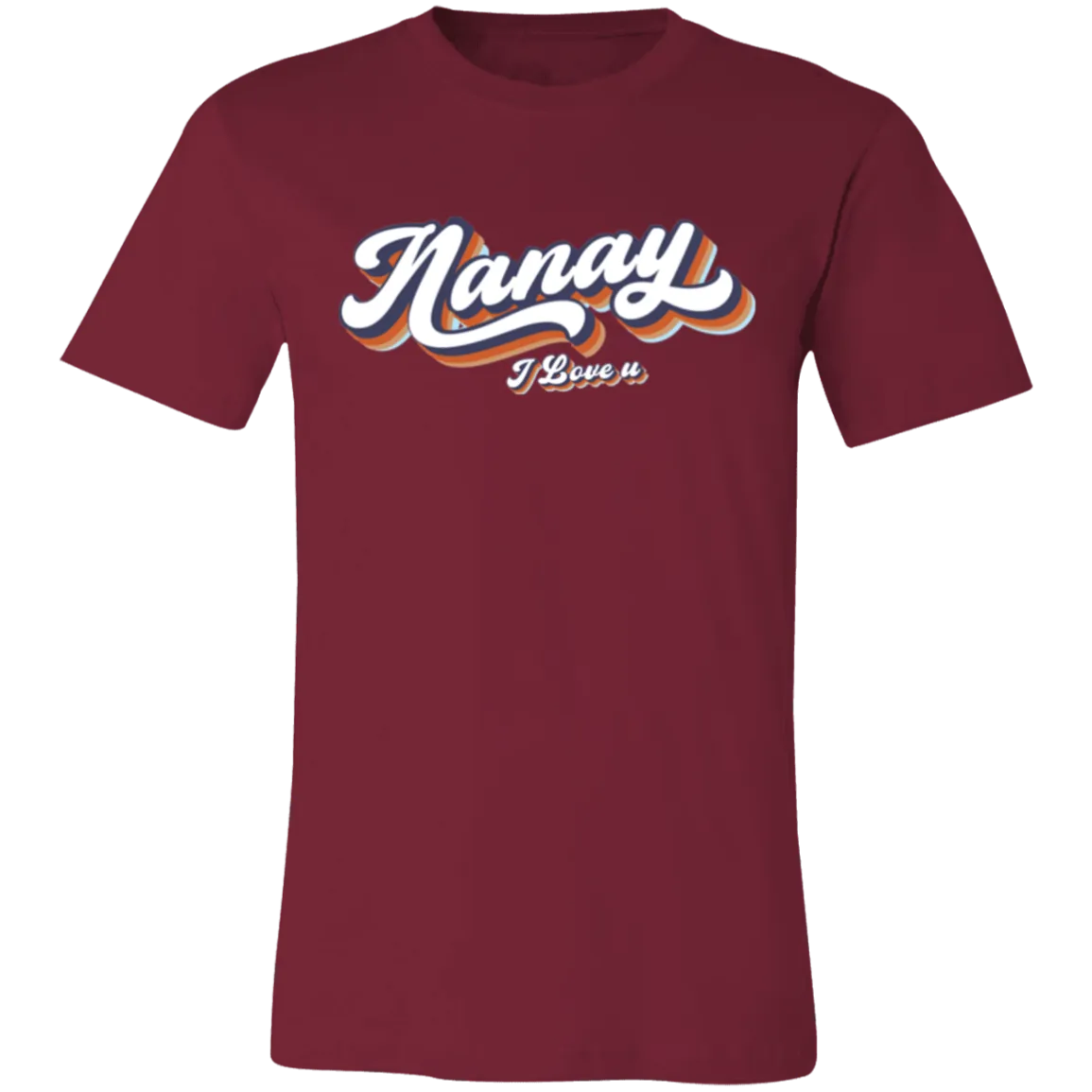 Nanay I Love U Unisex Jersey T-Shirt