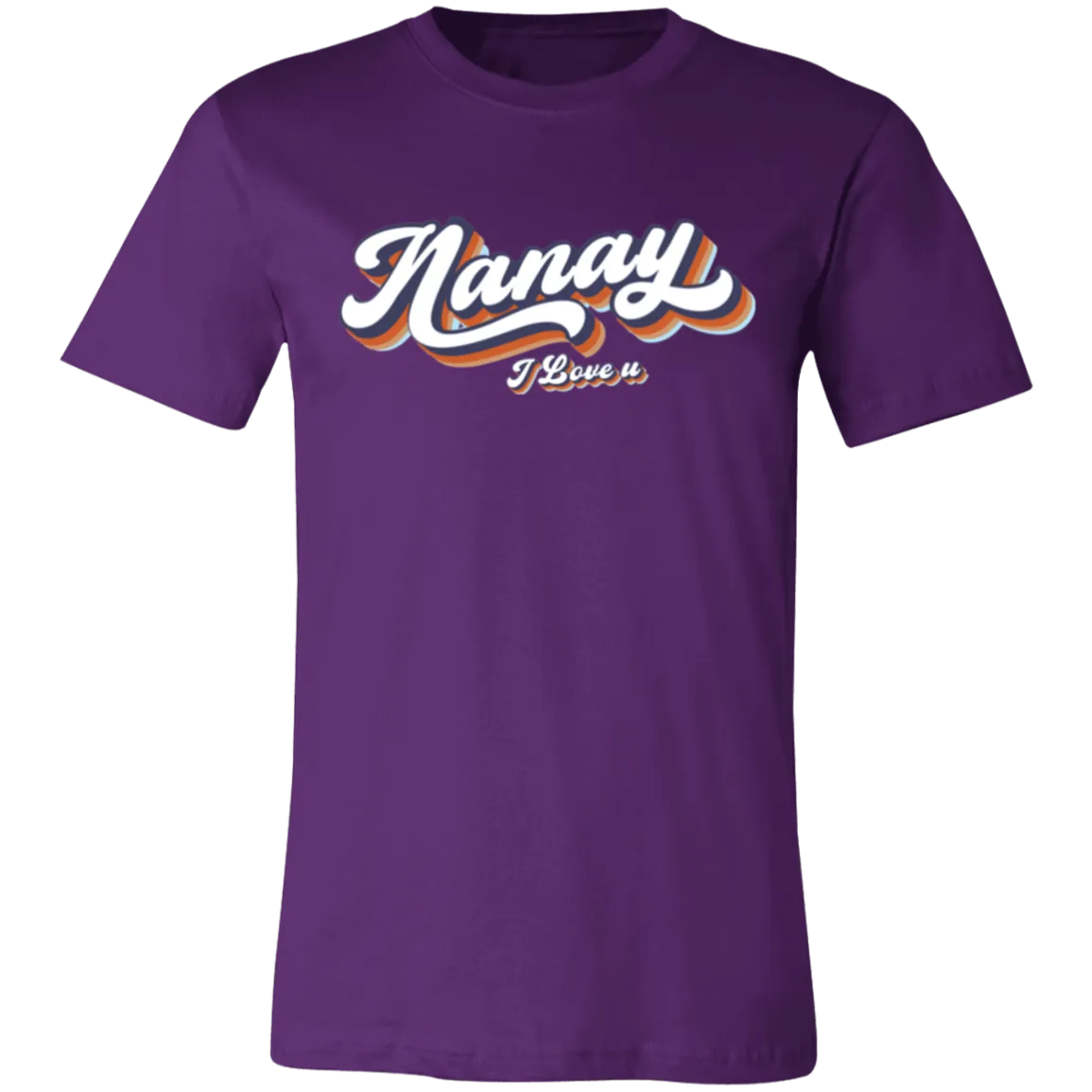 Nanay I Love U Unisex Jersey T-Shirt