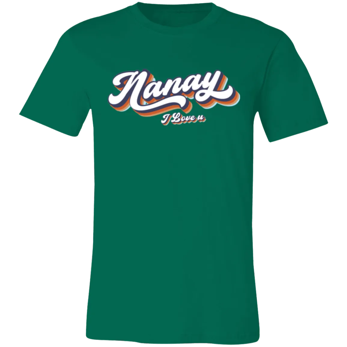 Nanay I Love U Unisex Jersey T-Shirt
