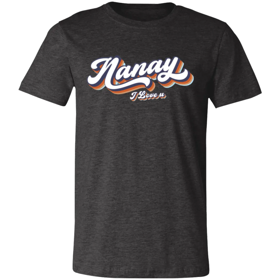 Nanay I Love U Unisex Jersey T-Shirt