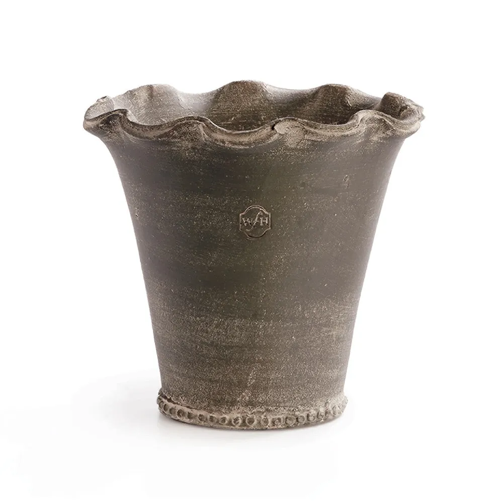 NAPA Home & Garden, WAKEFIELD HANDMADE FESTONEE VASE #4,WH139GY