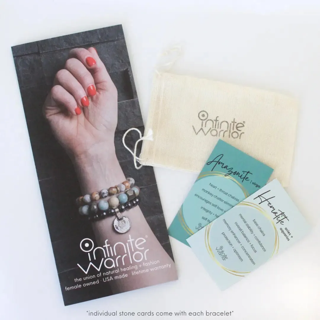 NEW Resort Wear Dubai Aquamarine   Gold Rings Healing Bracelet