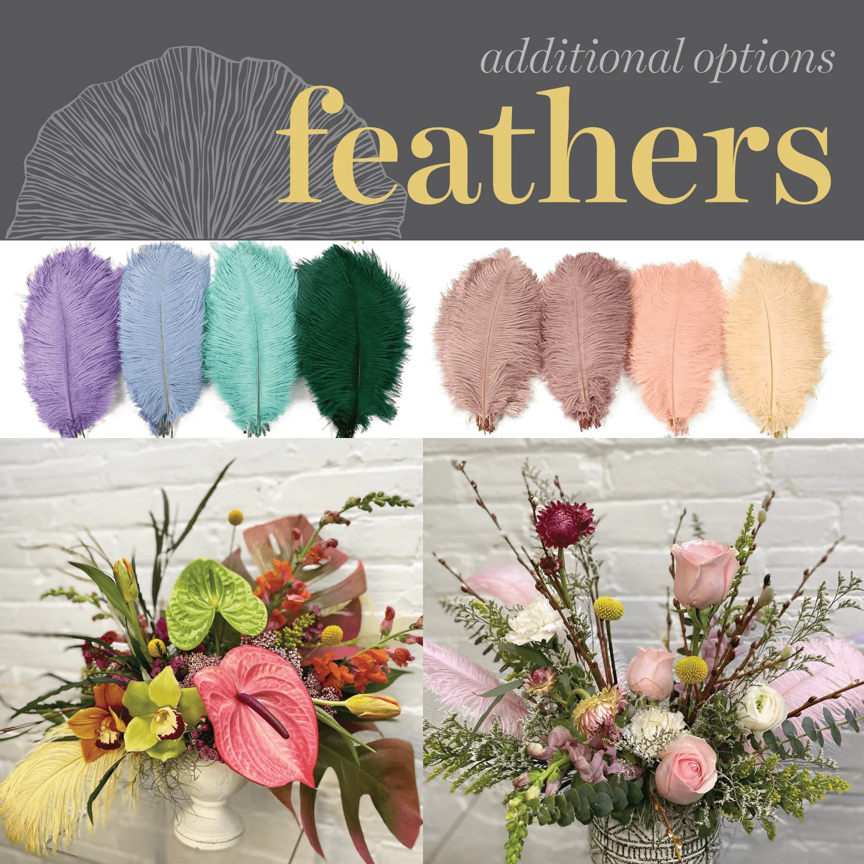 New York Contemporary, Colourful - Floral Arrangement (Premium)