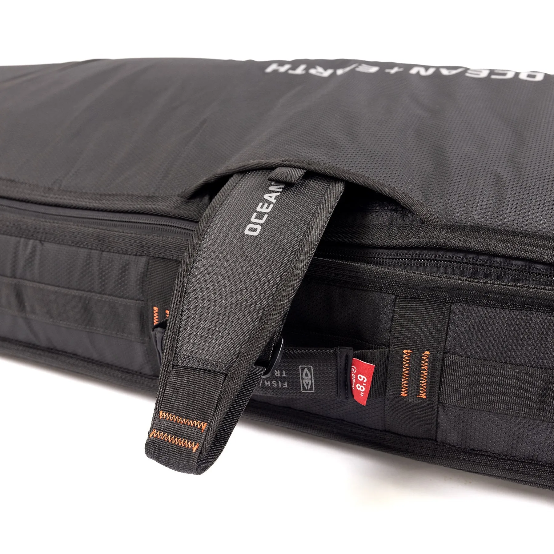 OCEAN & EARTH HYPA FISH/SHORT TRAVEL COVER WHEEL - 4 BOARD 8'0