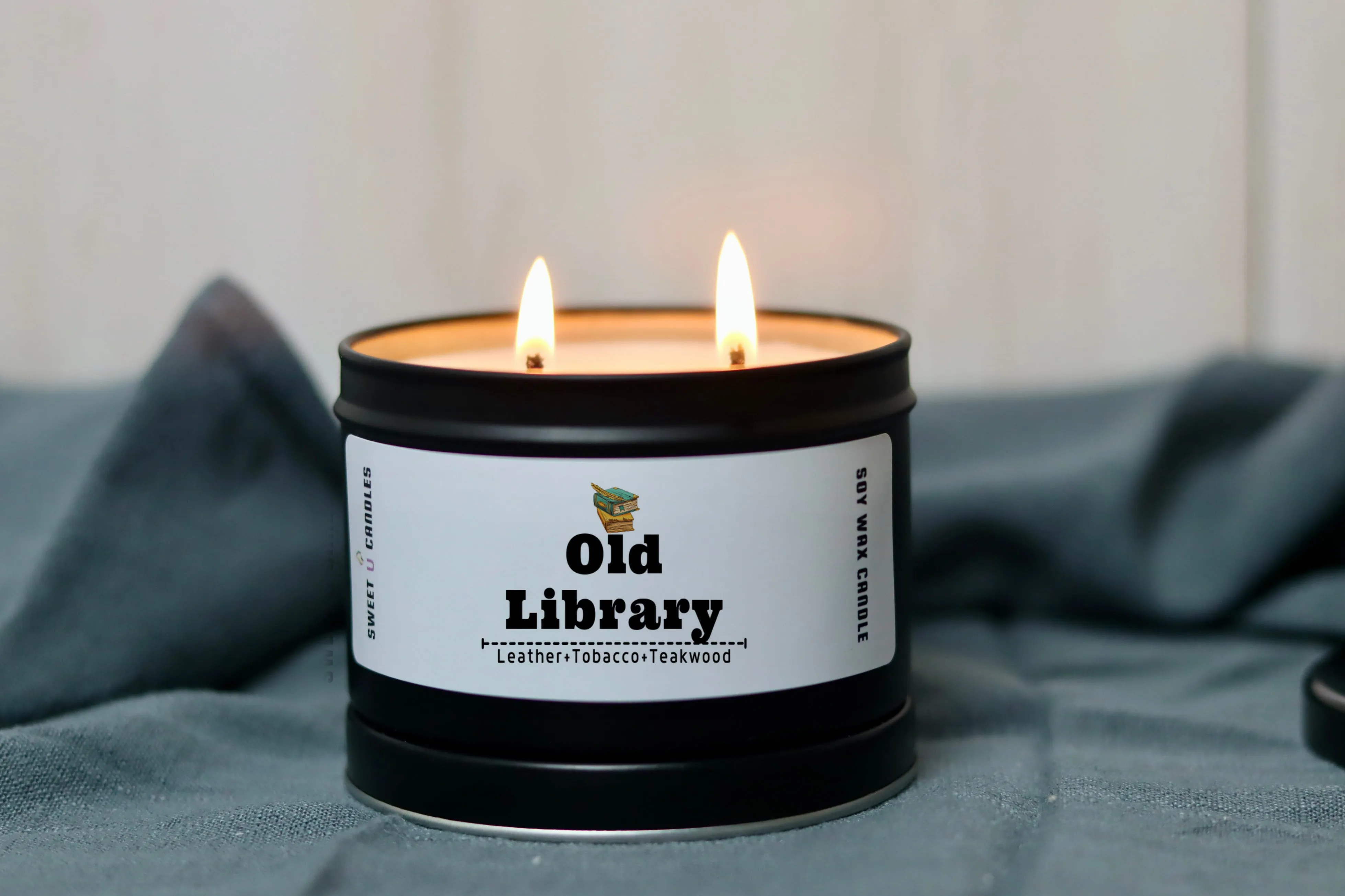 Old Library Candle