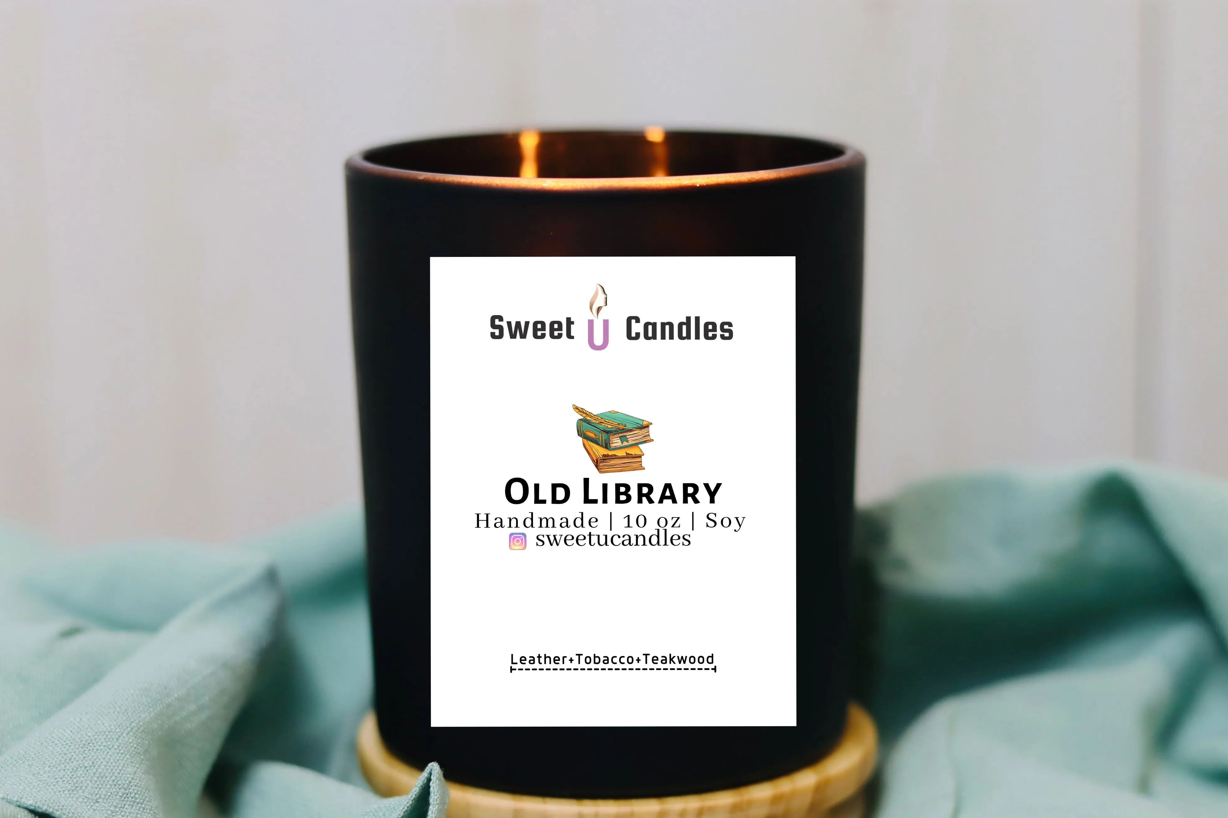 Old Library Candle