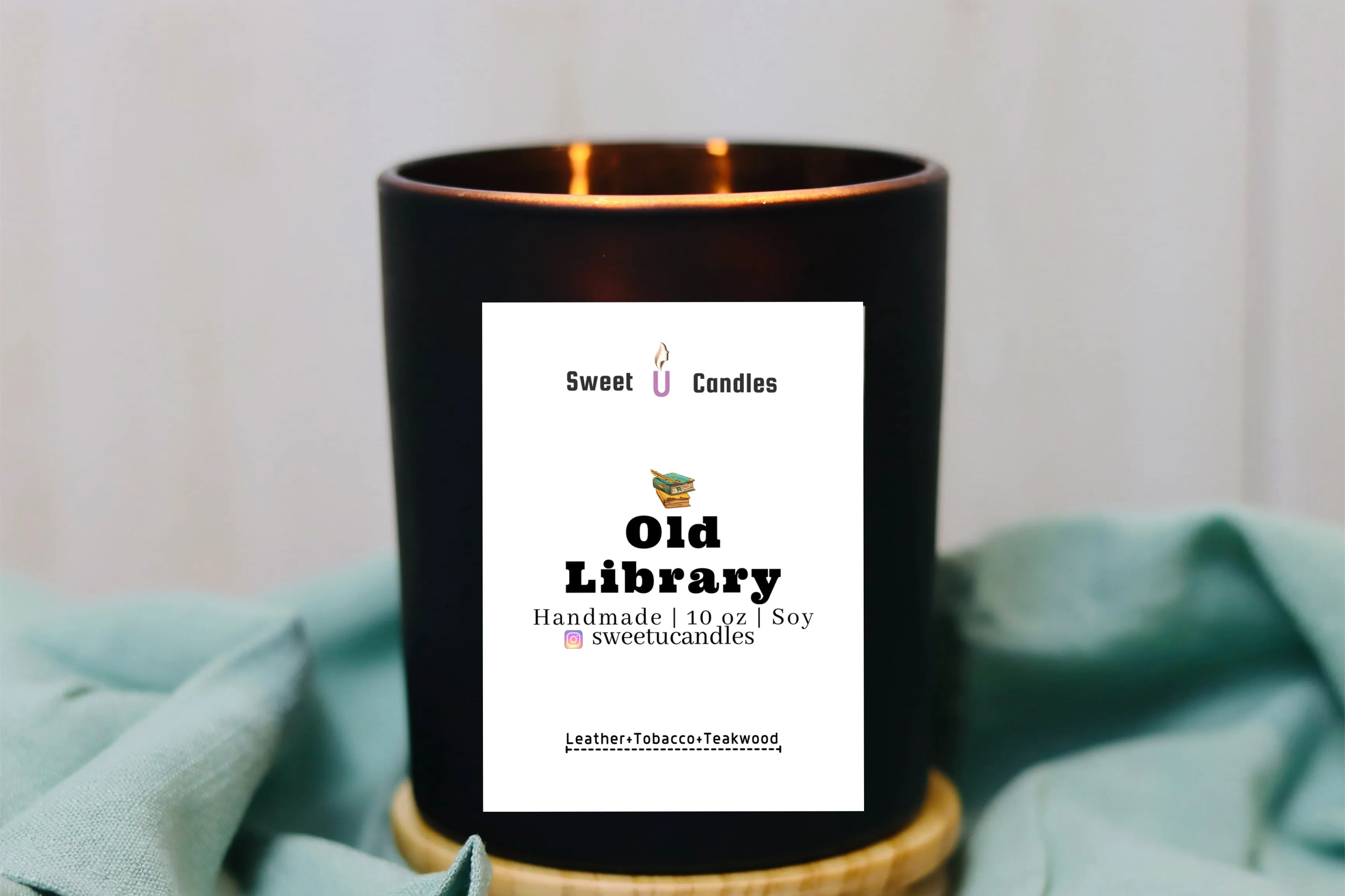 Old Library Candle