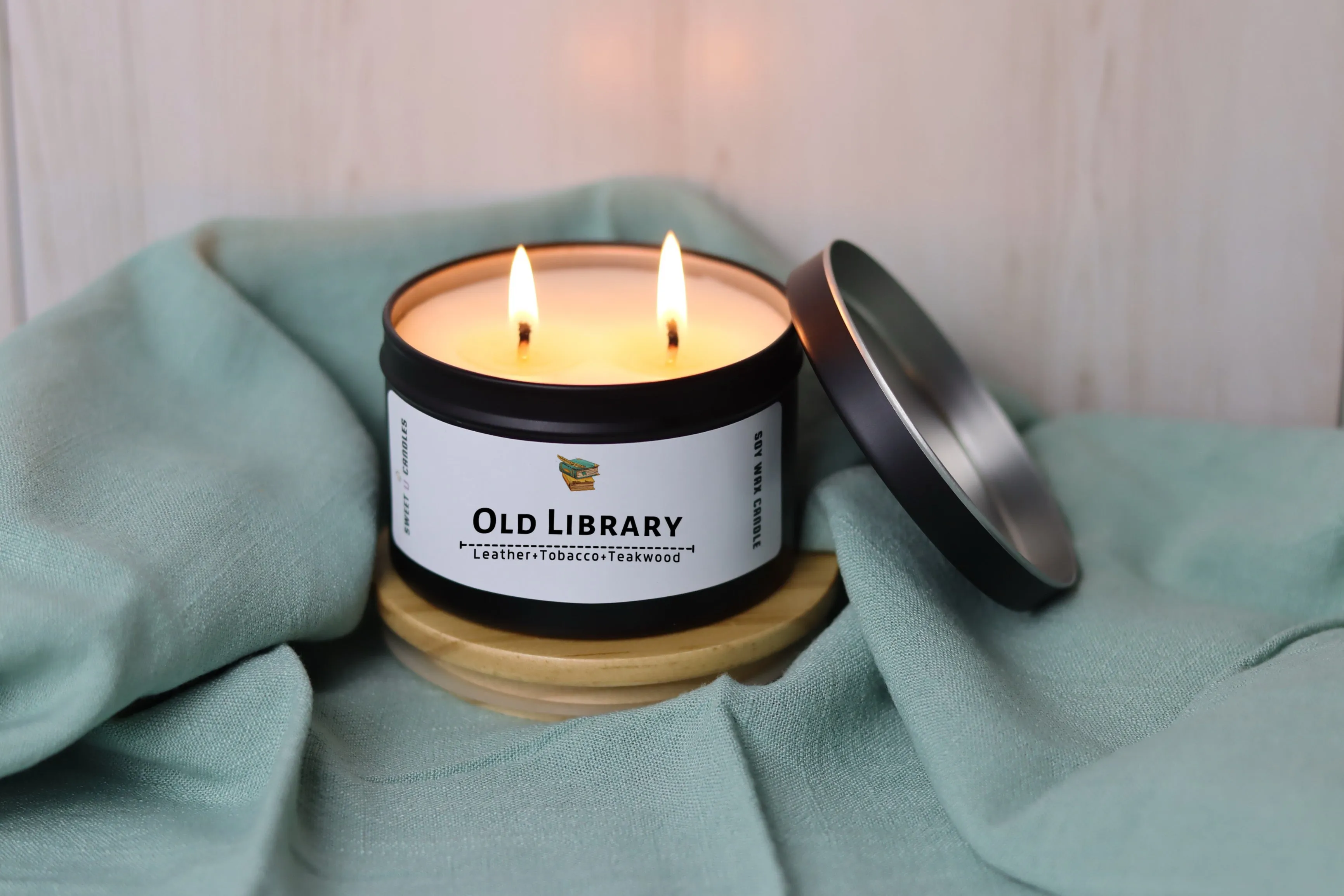 Old Library Candle