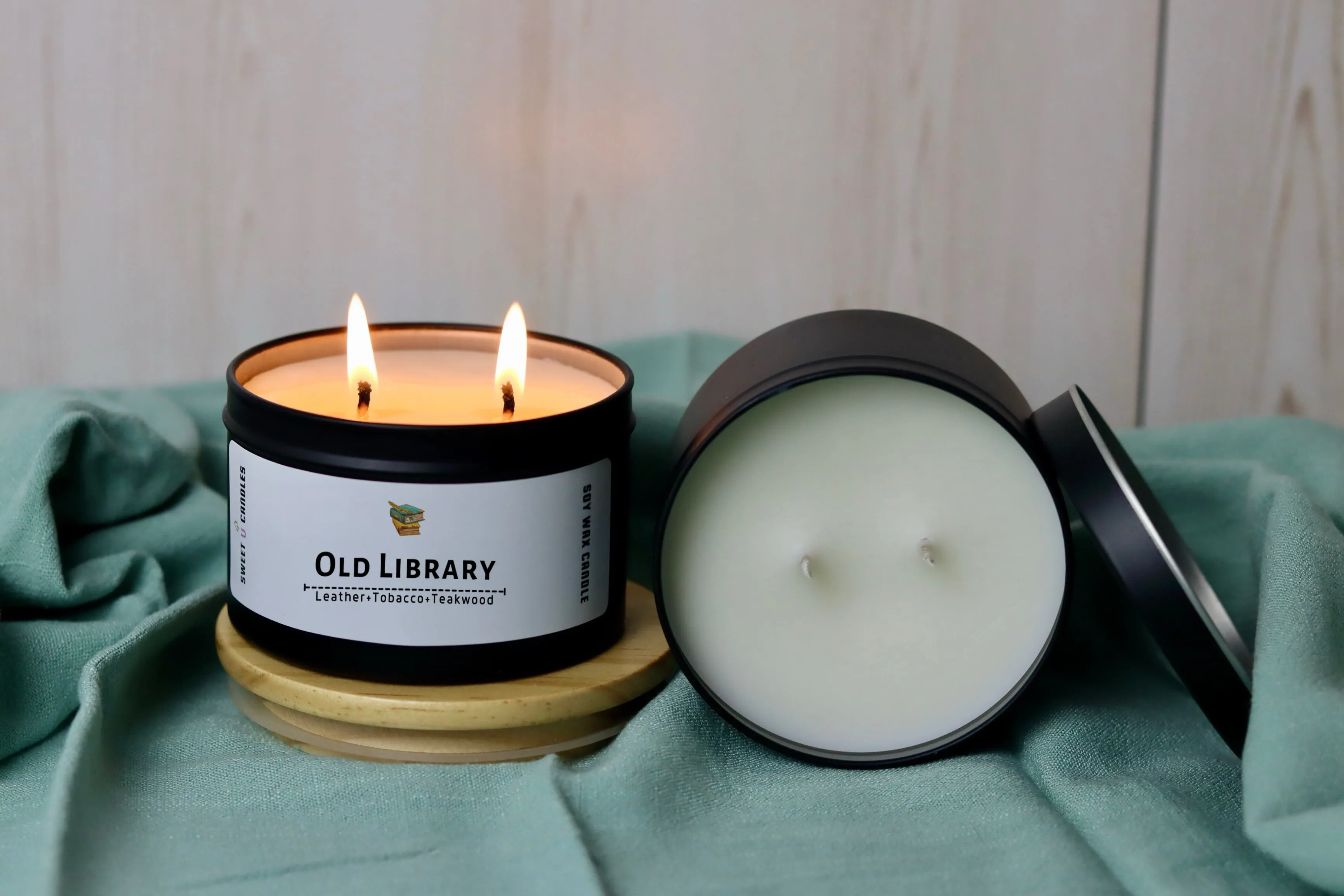 Old Library Candle