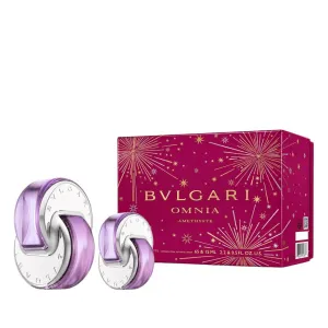 Omnia Amethyste by Bvlgari for Women 3.4 oz EDT 2pc Gift Set