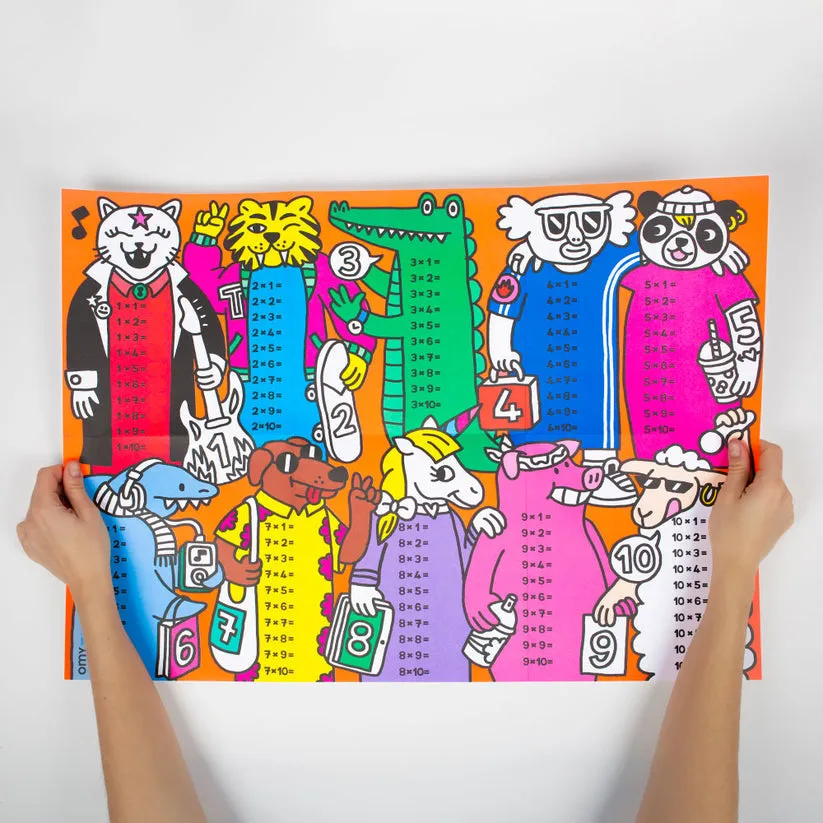 OMY School Posters (68 x 48cm) - 4 Designs