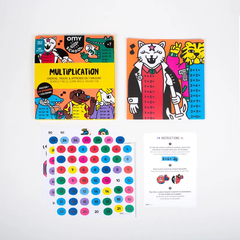 OMY School Posters (68 x 48cm) - 4 Designs