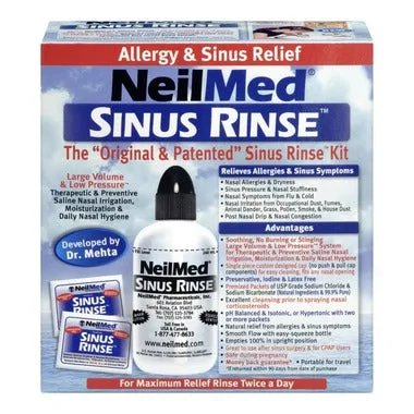 OTC NeilMed Sinus Rinse Kit