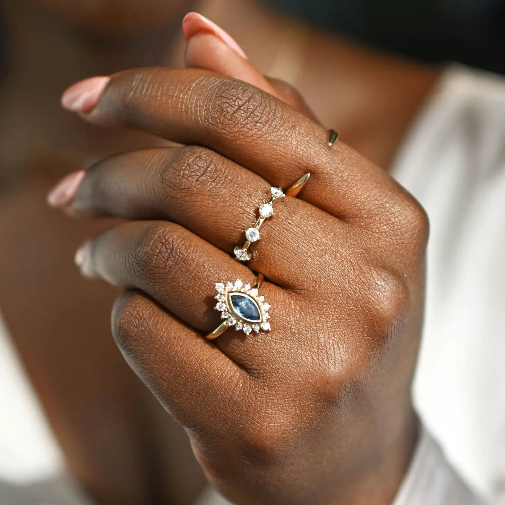Palomita Wedding Band