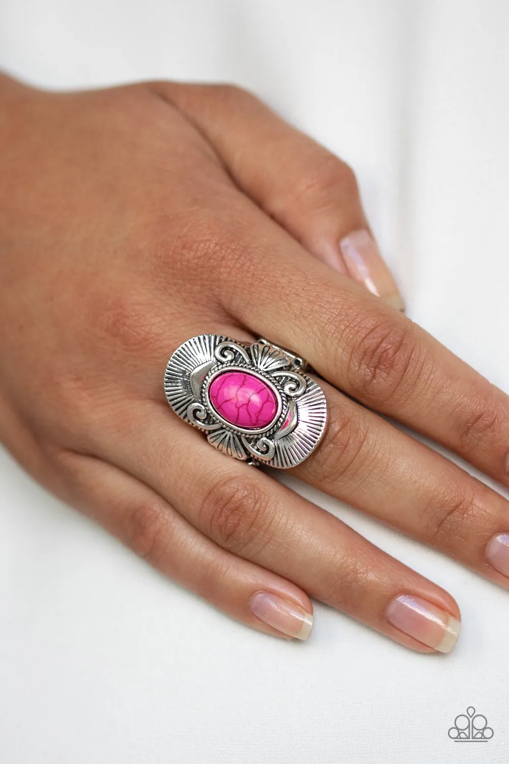 Paparazzi - Oracle Oasis - Pink Ring