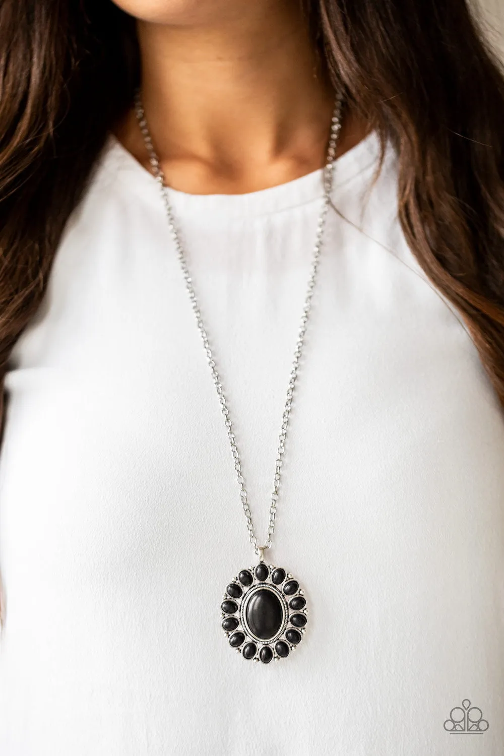 Paparazzi Rancho Roamer Necklace Black & Room to Roam Bracelet Black