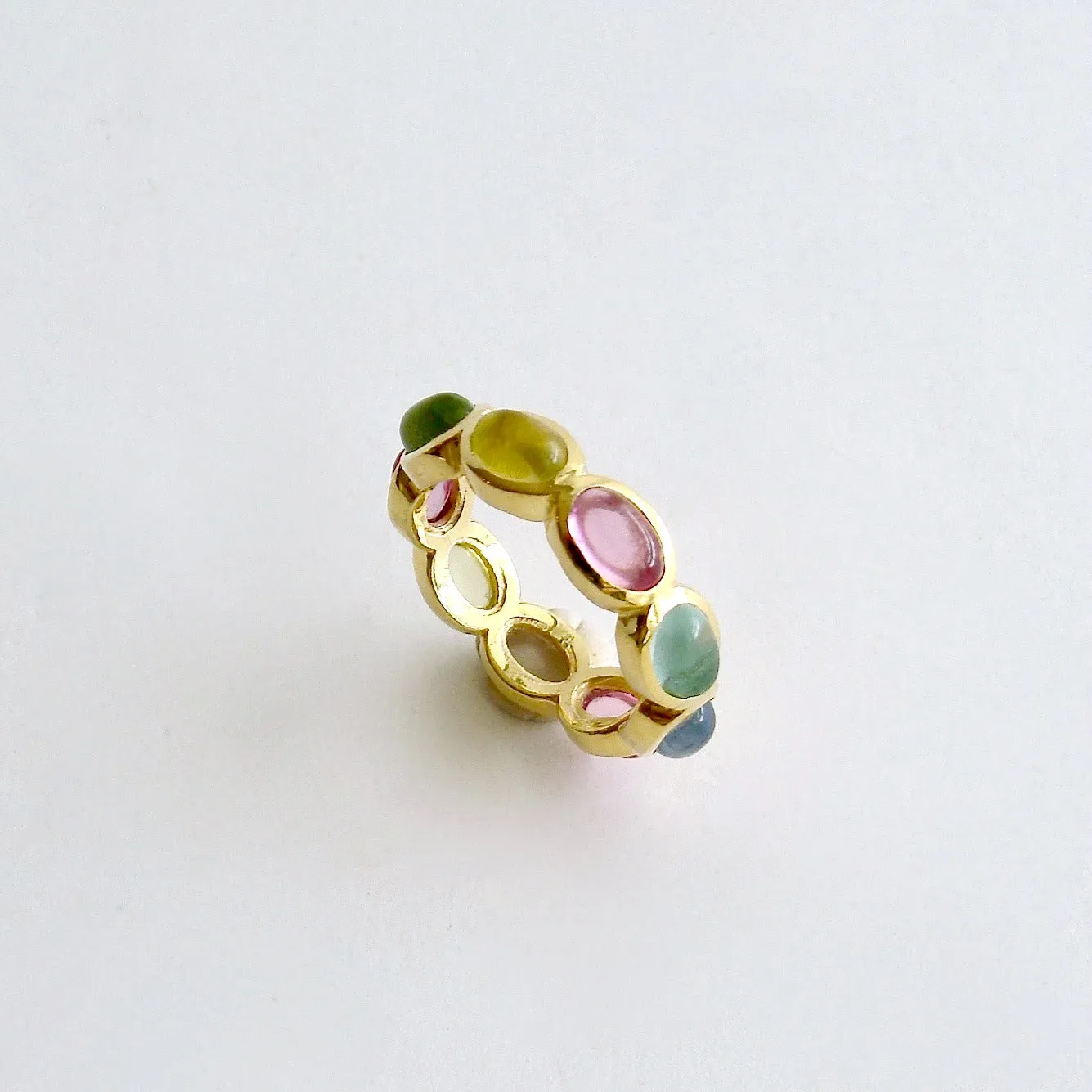 Pastel Quartz Stacking Ring