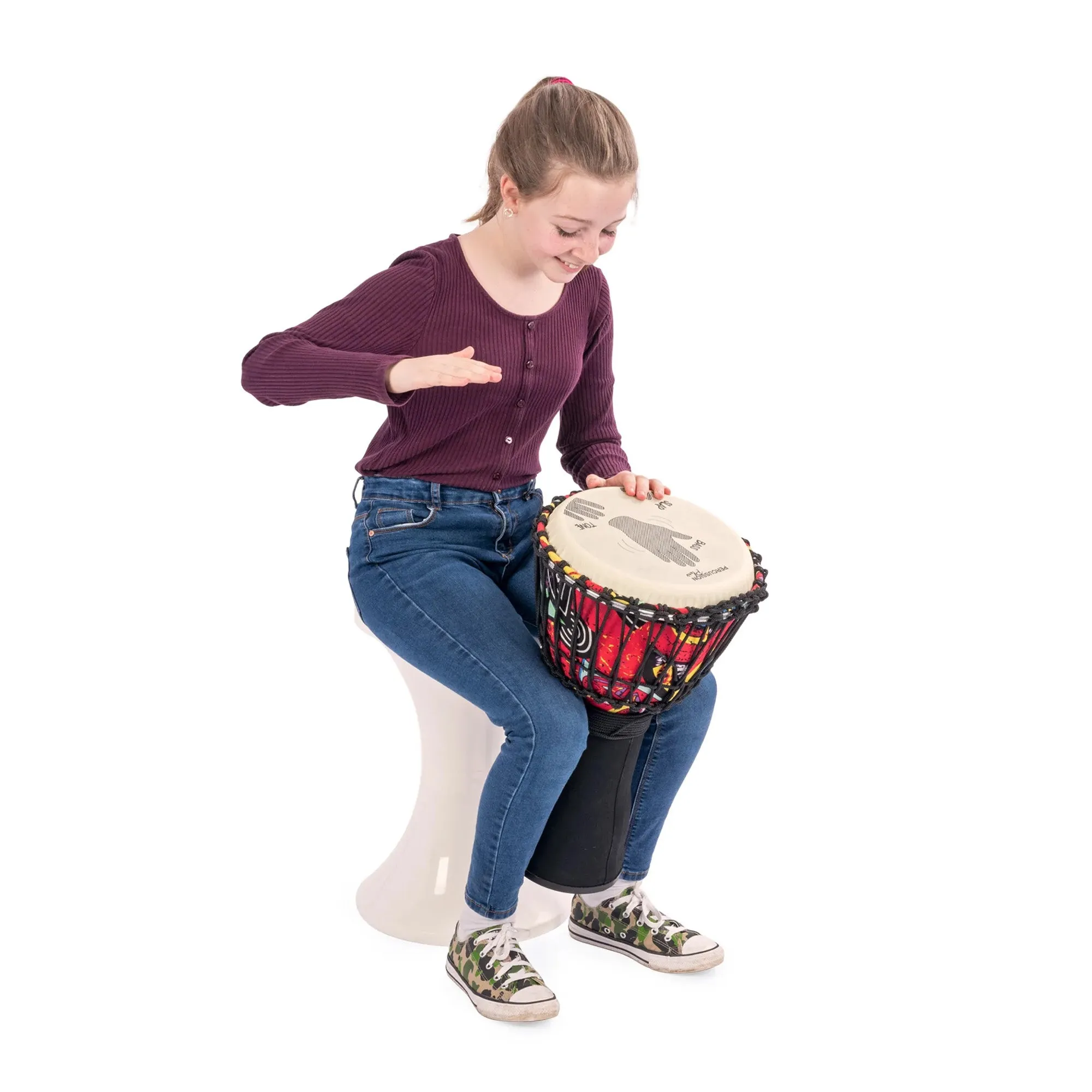 Percussion Plus Slap Djembe - Rope Tuned