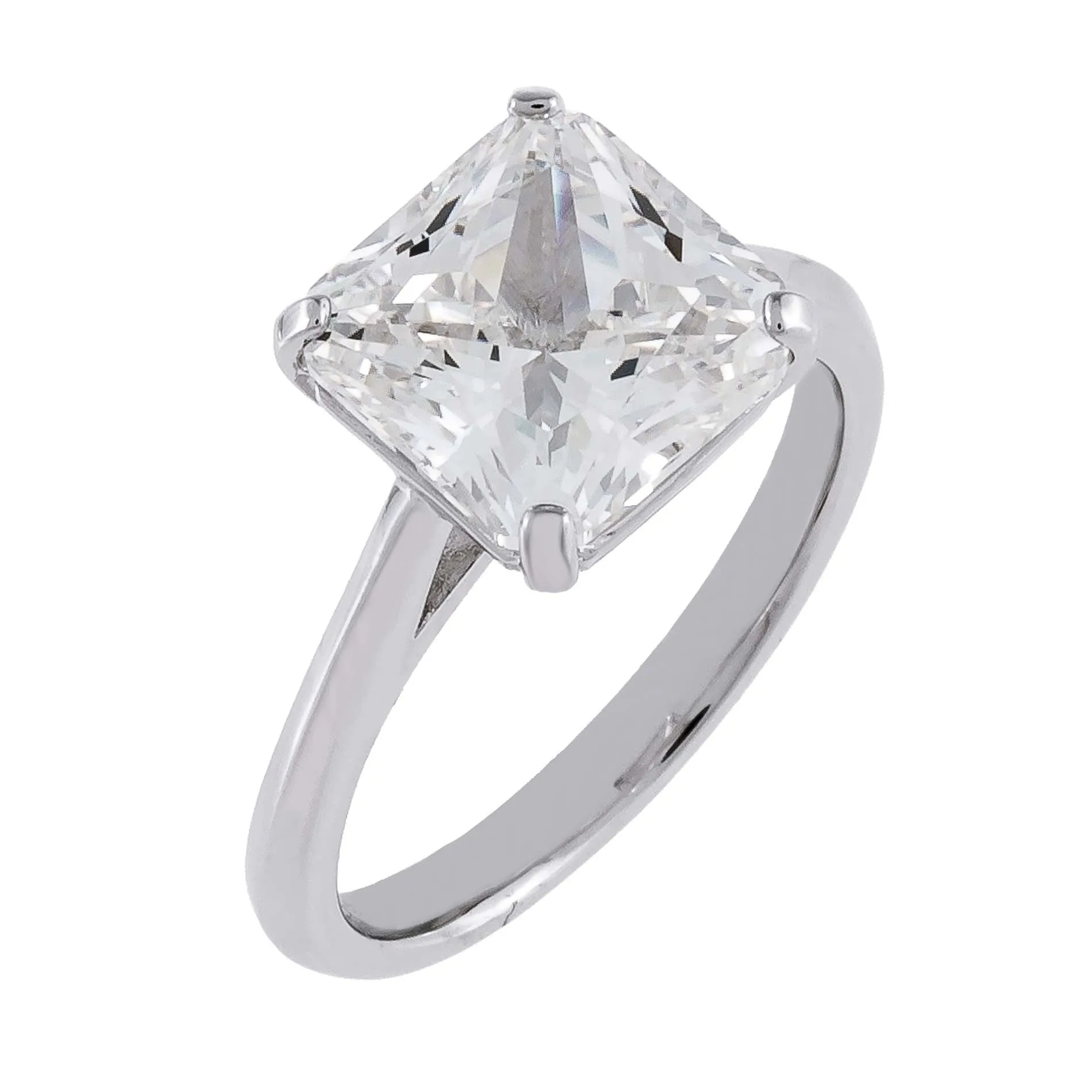Princess Cut Travel Ring