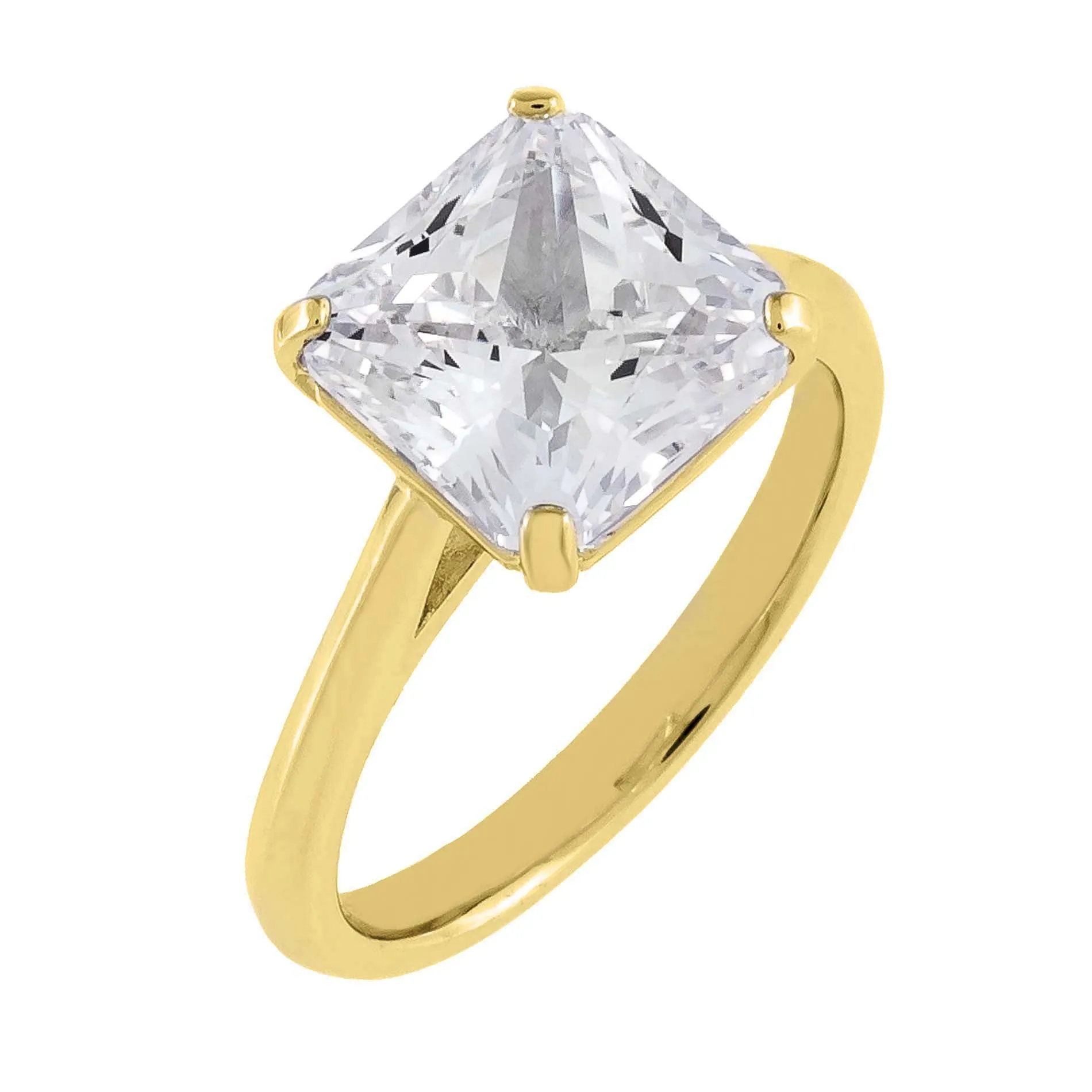 Princess Cut Travel Ring