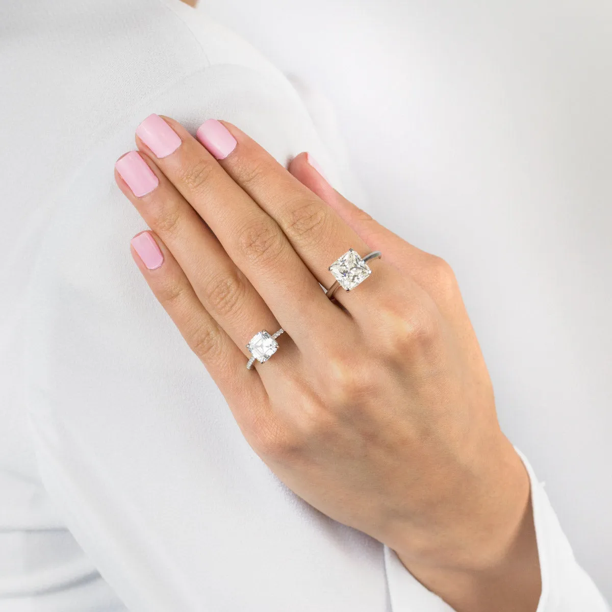 Princess Cut Travel Ring