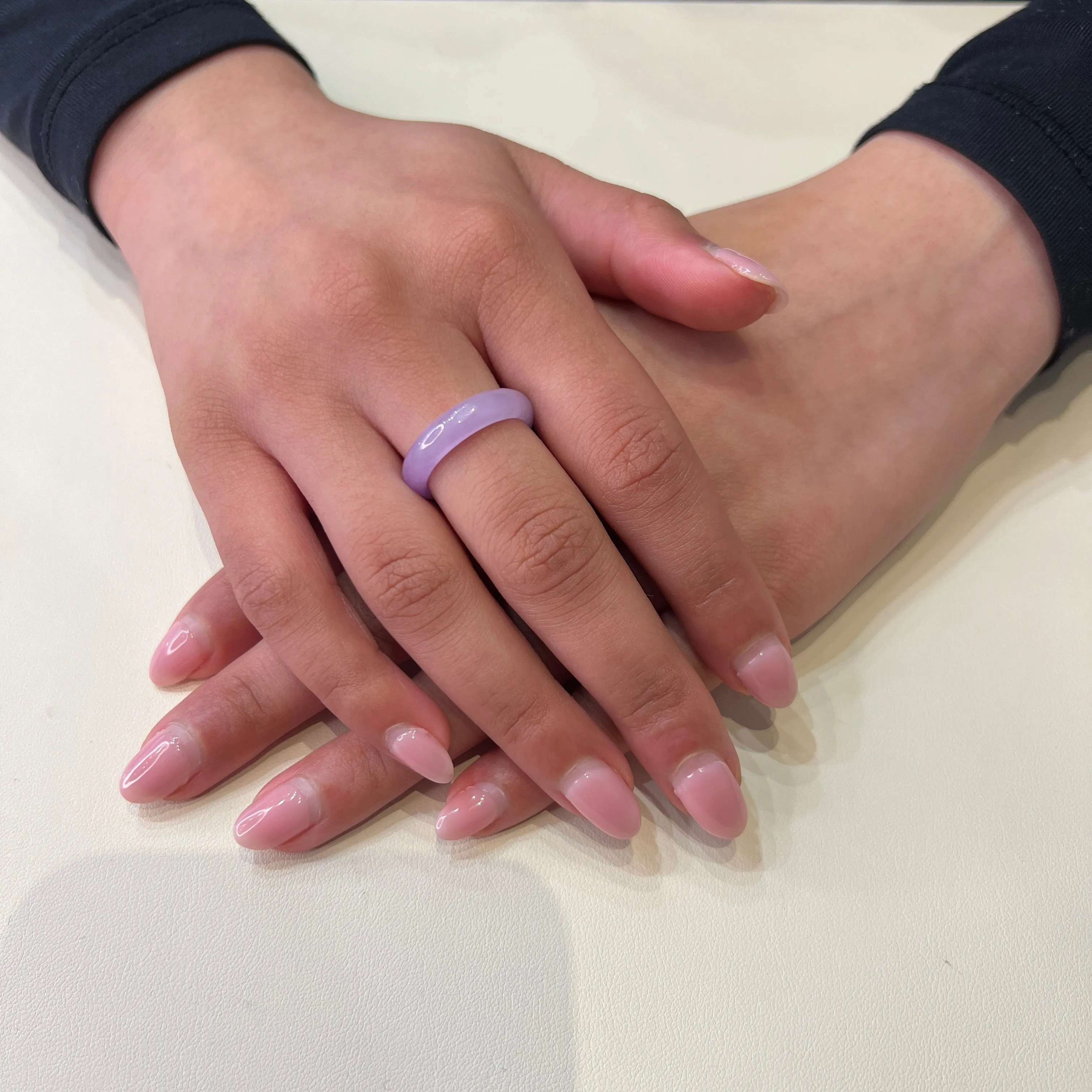 Purple Jade (5mm) Dome Band