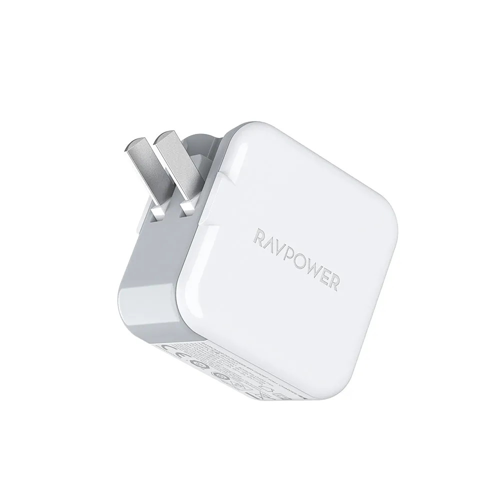 RAVPower - Dual Port 18W Wall Charger