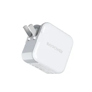 RAVPower - Dual Port 18W Wall Charger