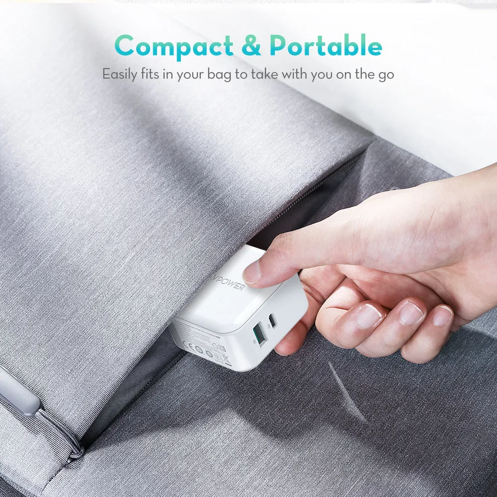 RAVPower - Dual Port 18W Wall Charger
