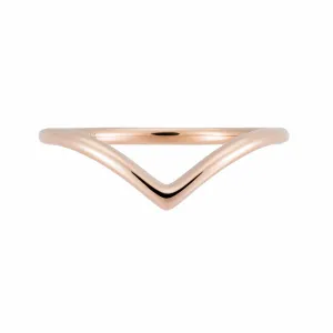 Ready To Ship - Nova Band (Size 9, 14K Rose Gold)