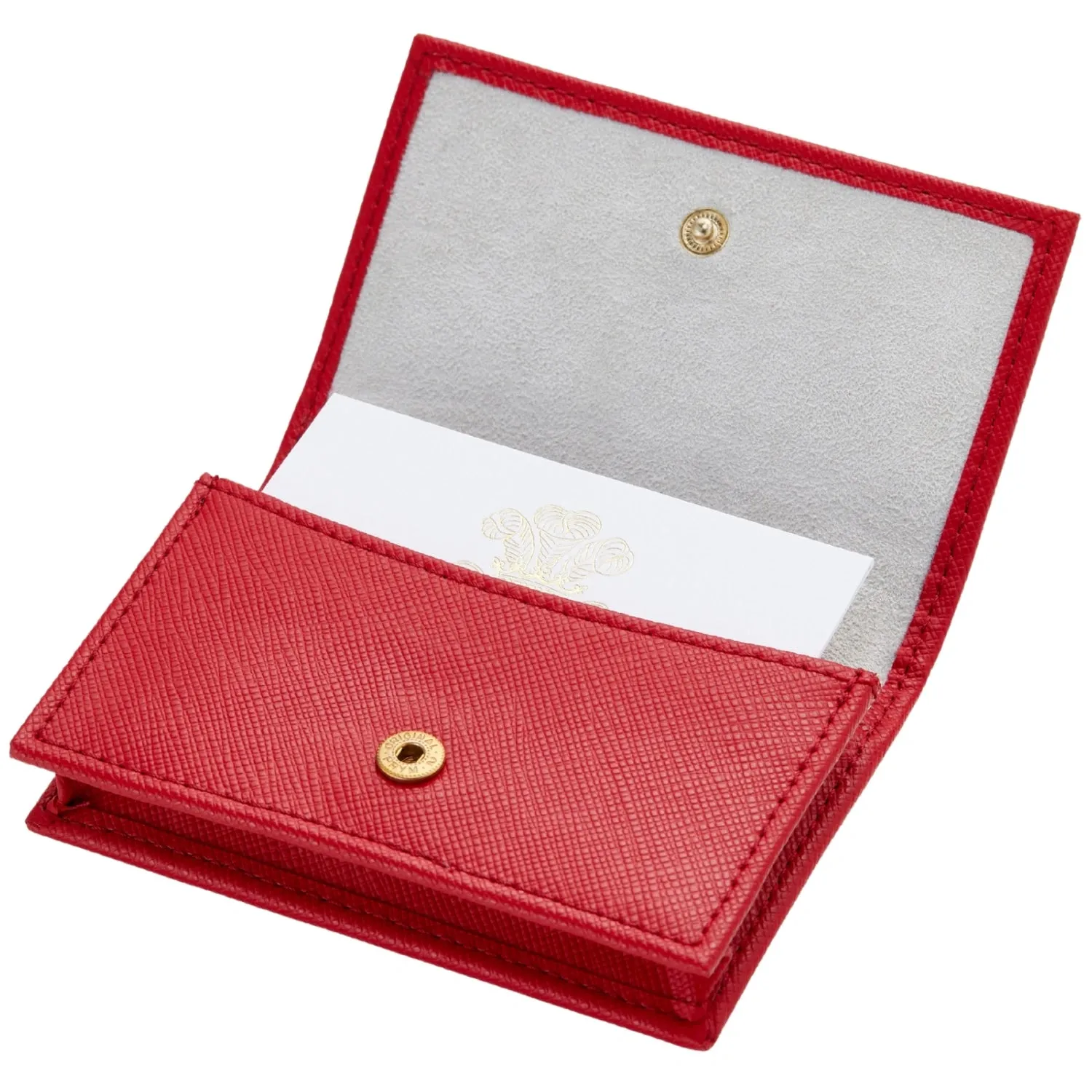 Red Leather Sample Wallet