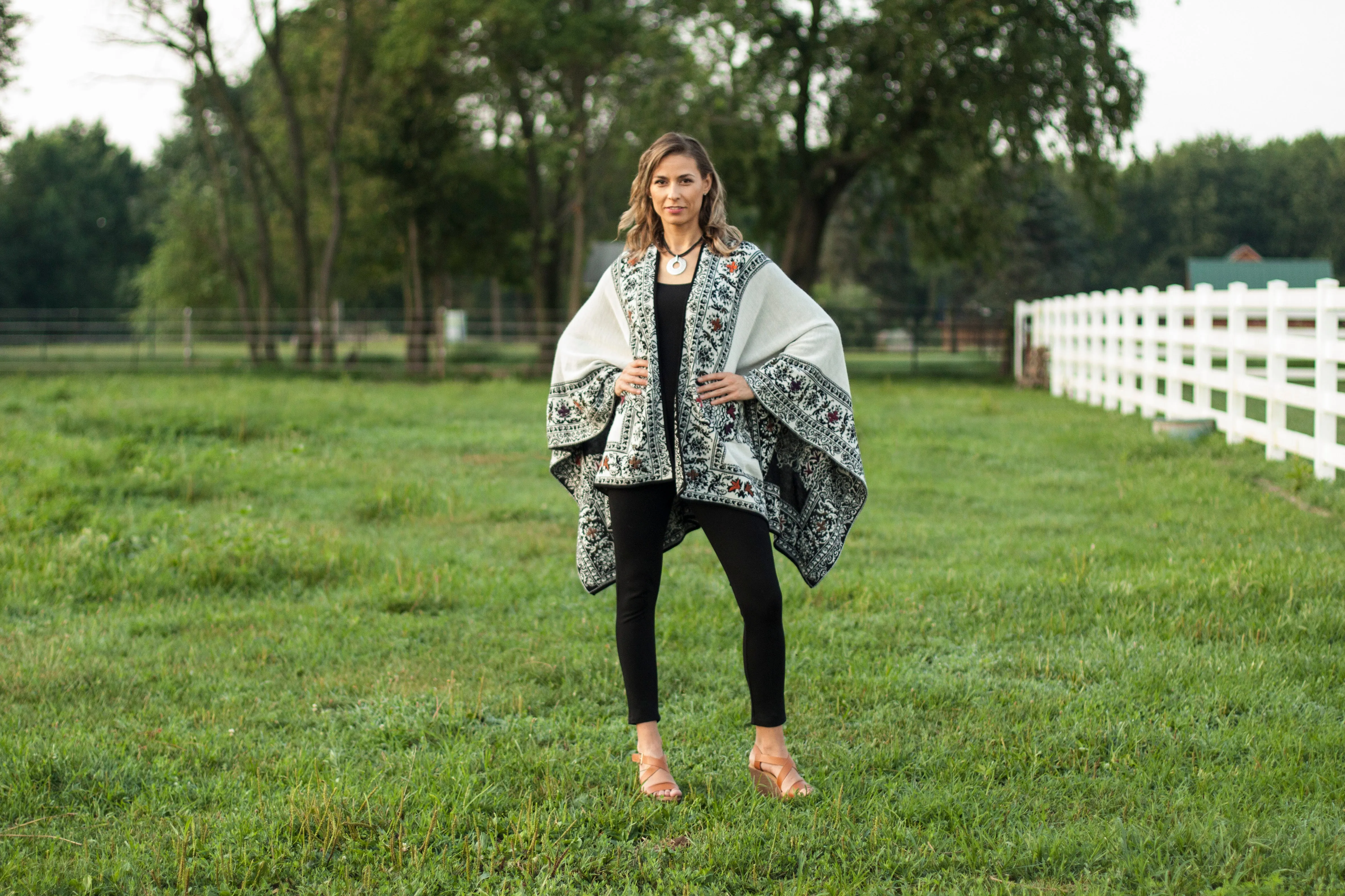 Reversible Ruana