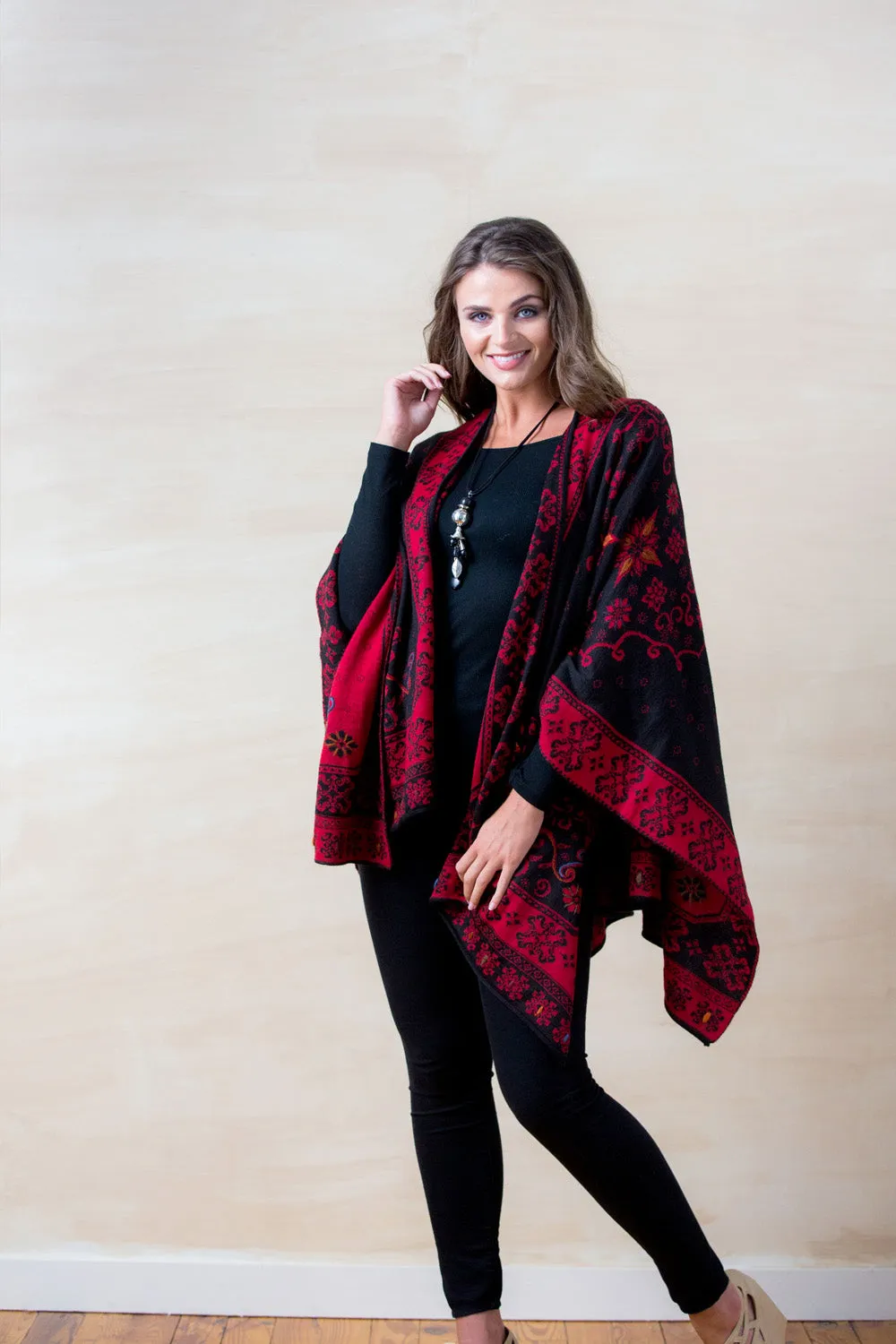 Reversible Ruana