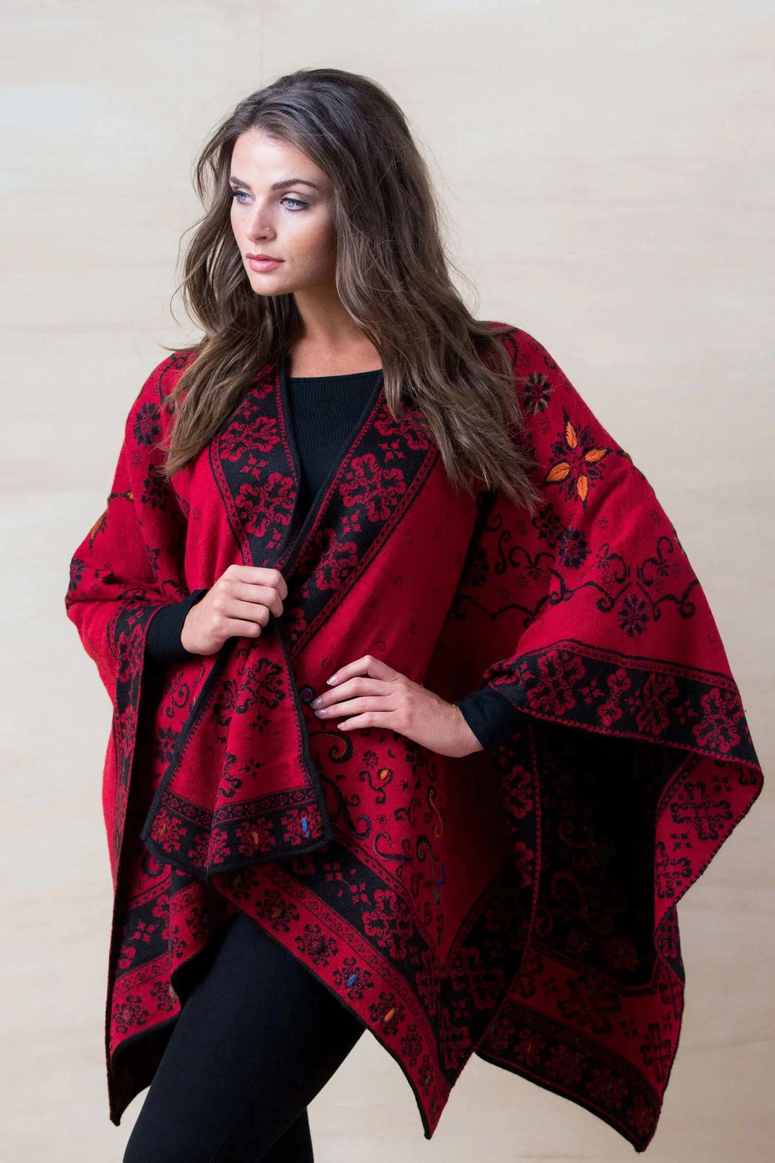 Reversible Ruana