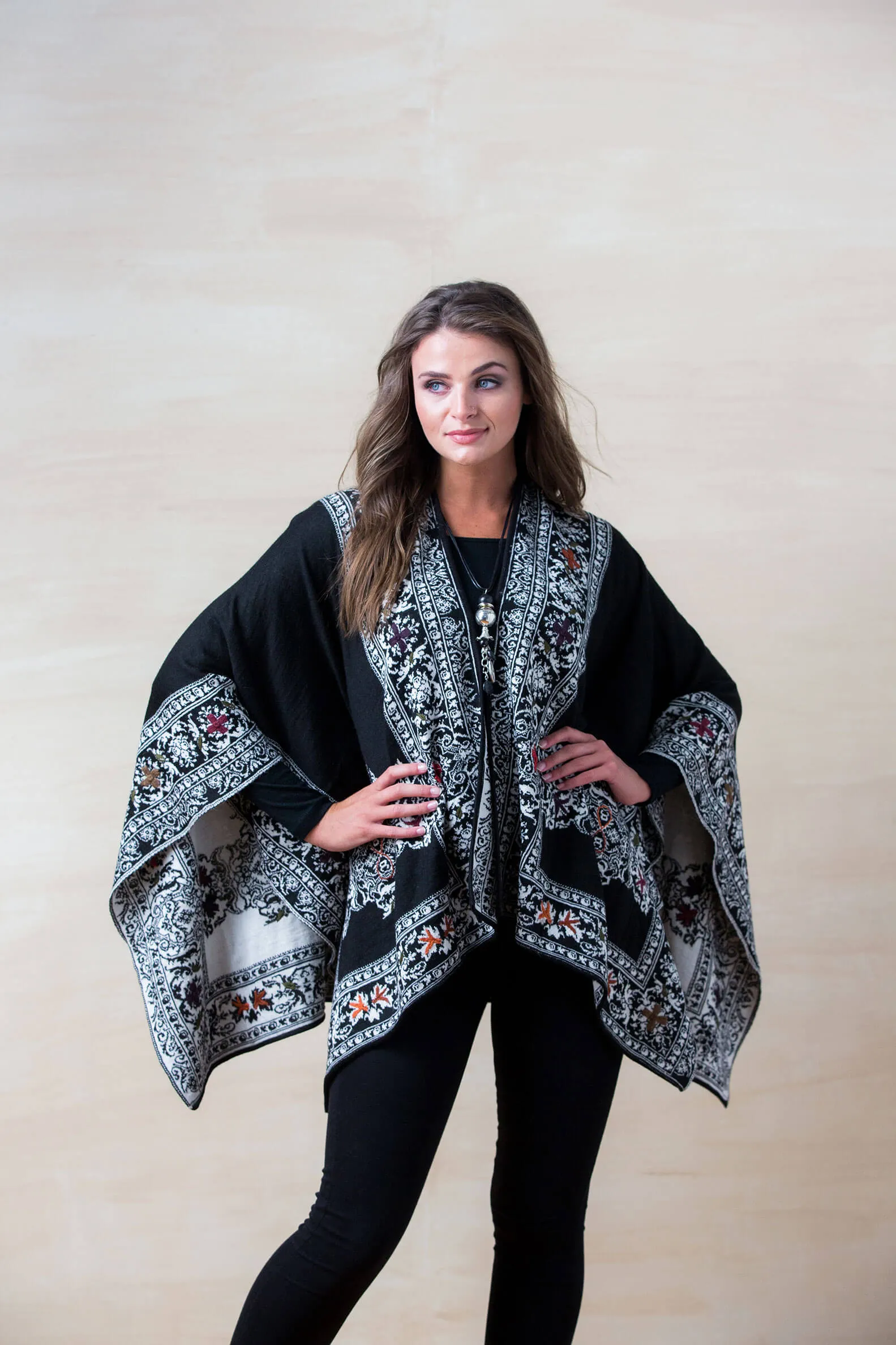 Reversible Ruana
