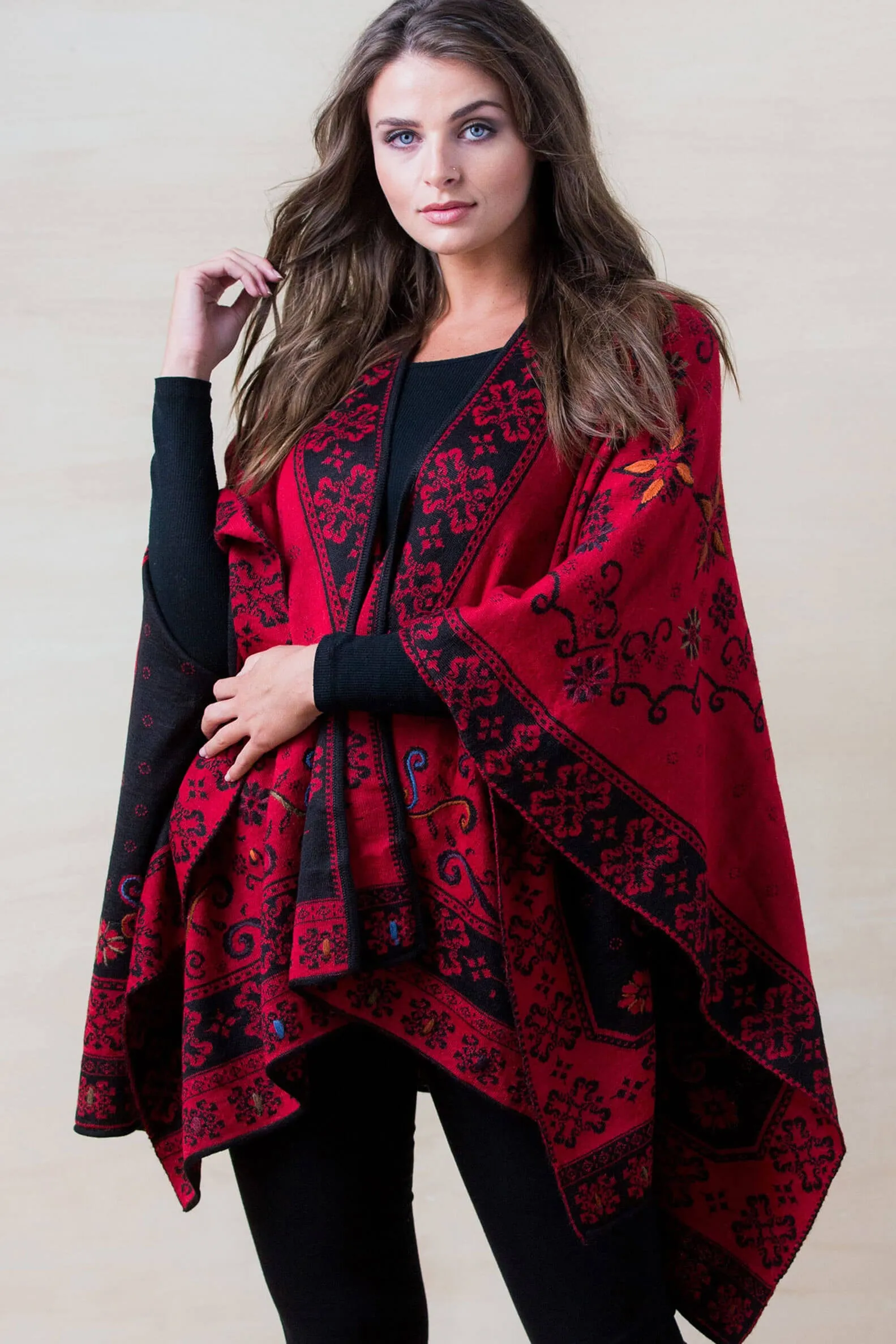 Reversible Ruana