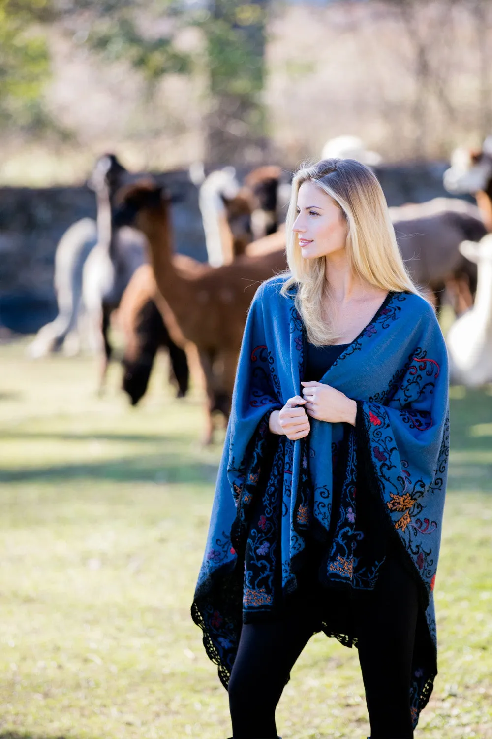 Reversible Ruana